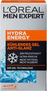 L'ORÉAL PARIS MEN EXPERT Feuchtigkeitscreme »Hydra Energy Anti-Glanz«, mit Matteffekt & kühlender Wirkung; ohne fetten