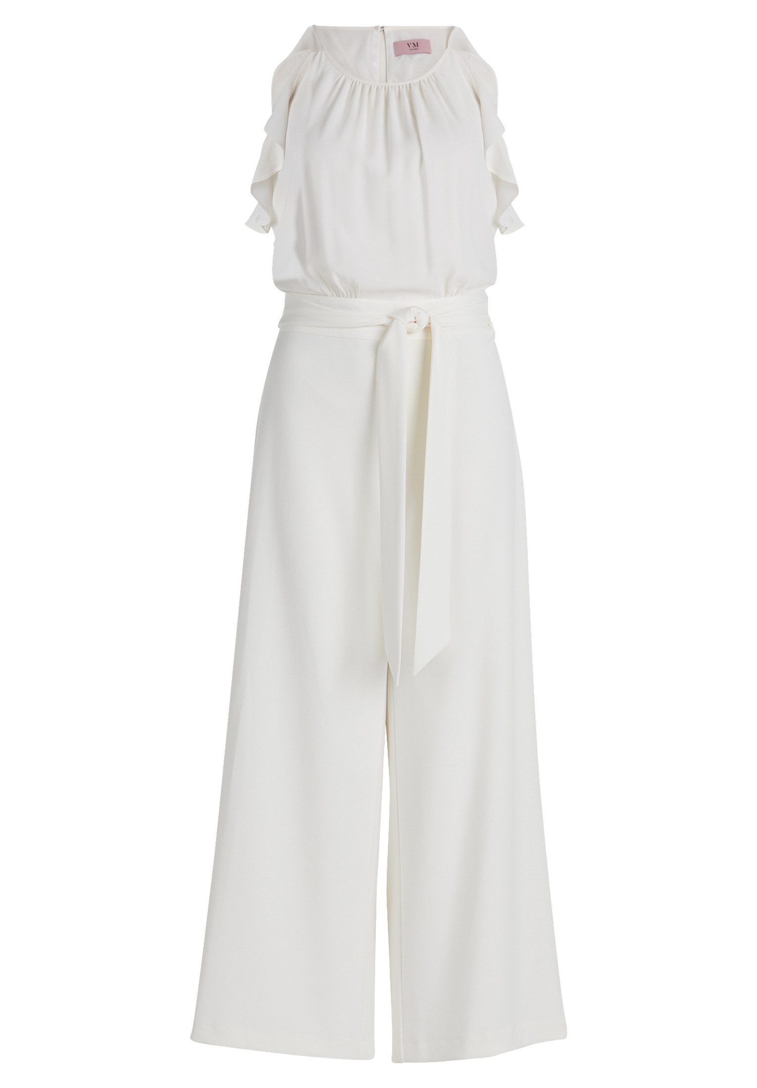 Vera Mont Overall "Damen Jumpsuit mit Volant" 1 Stk. tlg. Bindeband günstig online kaufen