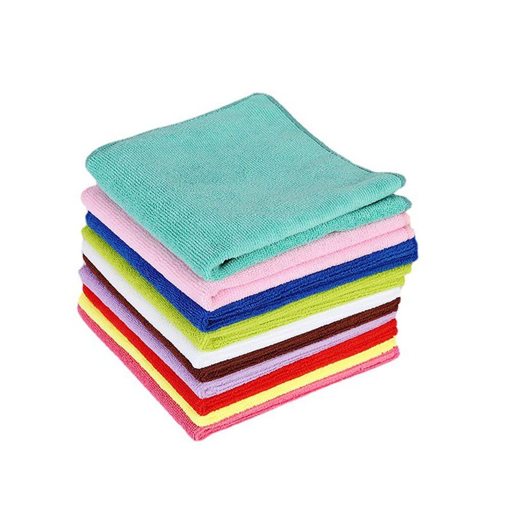 CTGtree 9er-Pack Reinigungstücher zur trockenen und feuchten Anwendung Reinigungstücher (9-tlg)