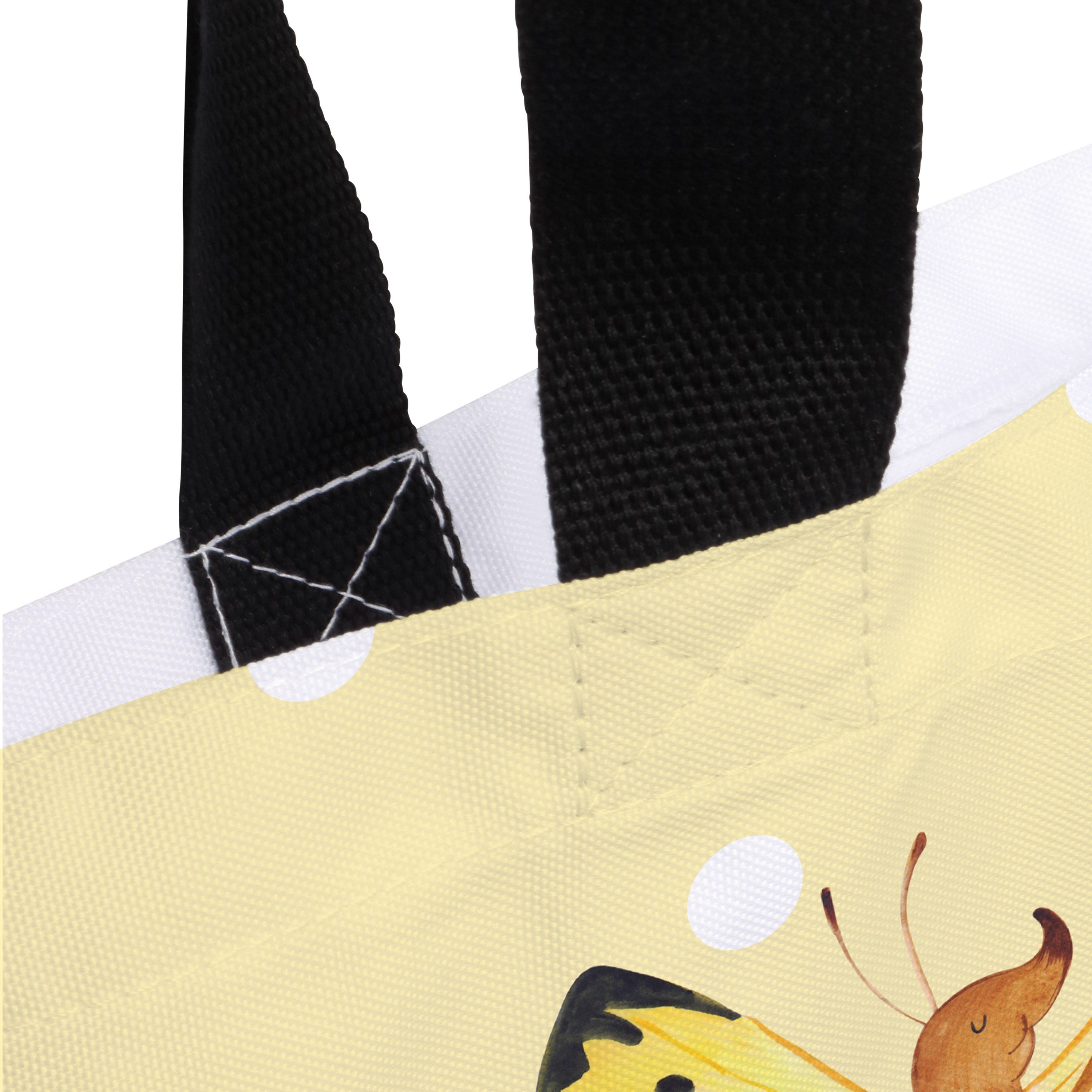 Tiere, Mrs. Mr. - Shopper - Gelb Schmetterling & Pastell Laune, Raupe Panda (1-tlg) Geschenk, & Gute H