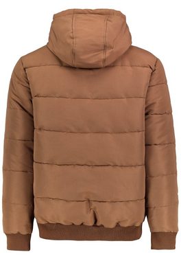 Eight2Nine Steppjacke Herren Winter Jacke Steppjacke Kapuzenjacke Stehkragen Warm Gesteppt