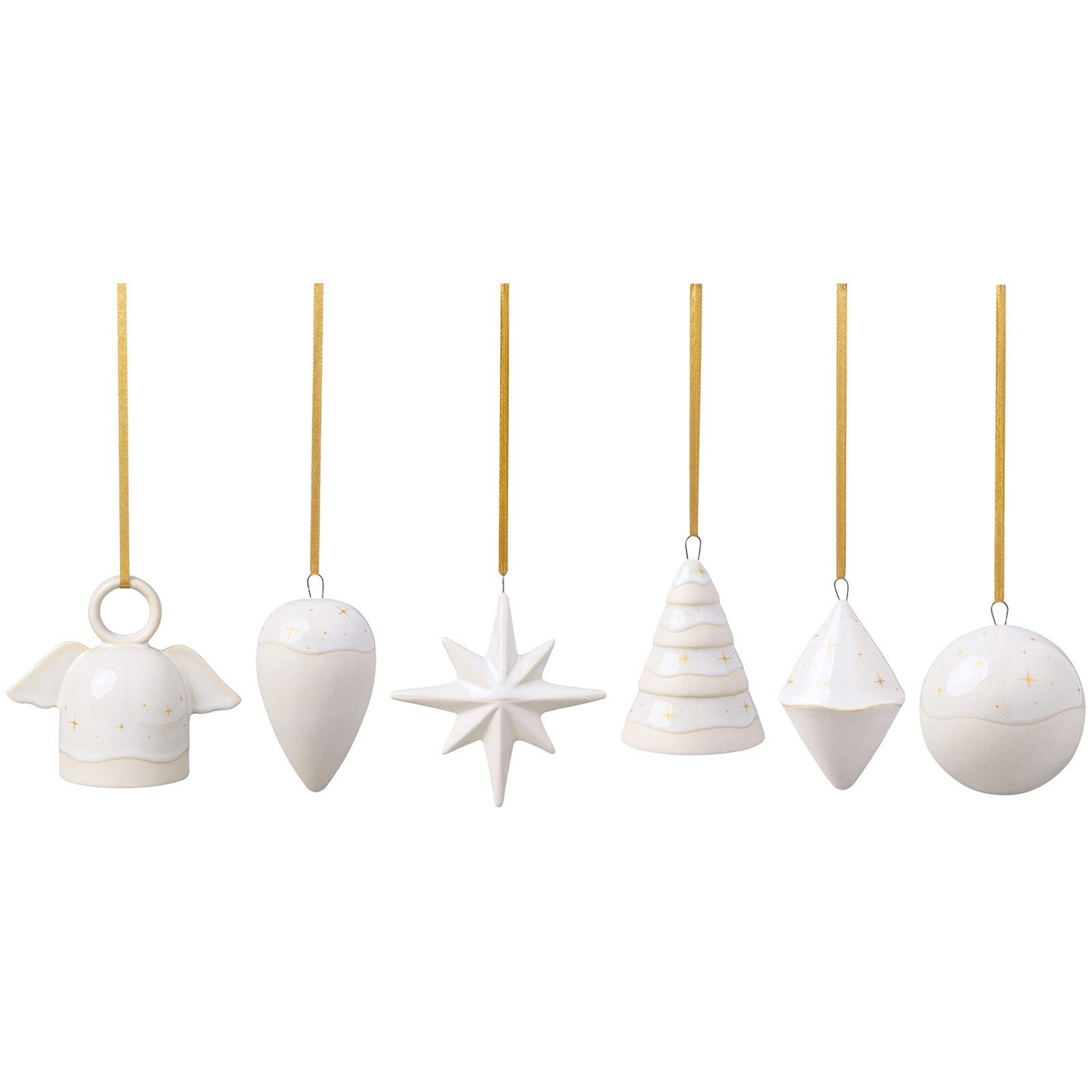 like. by Villeroy & Boch Dekoobjekt Winter Glow Ornamente-Set 6er Set (6 St., 6er Set)