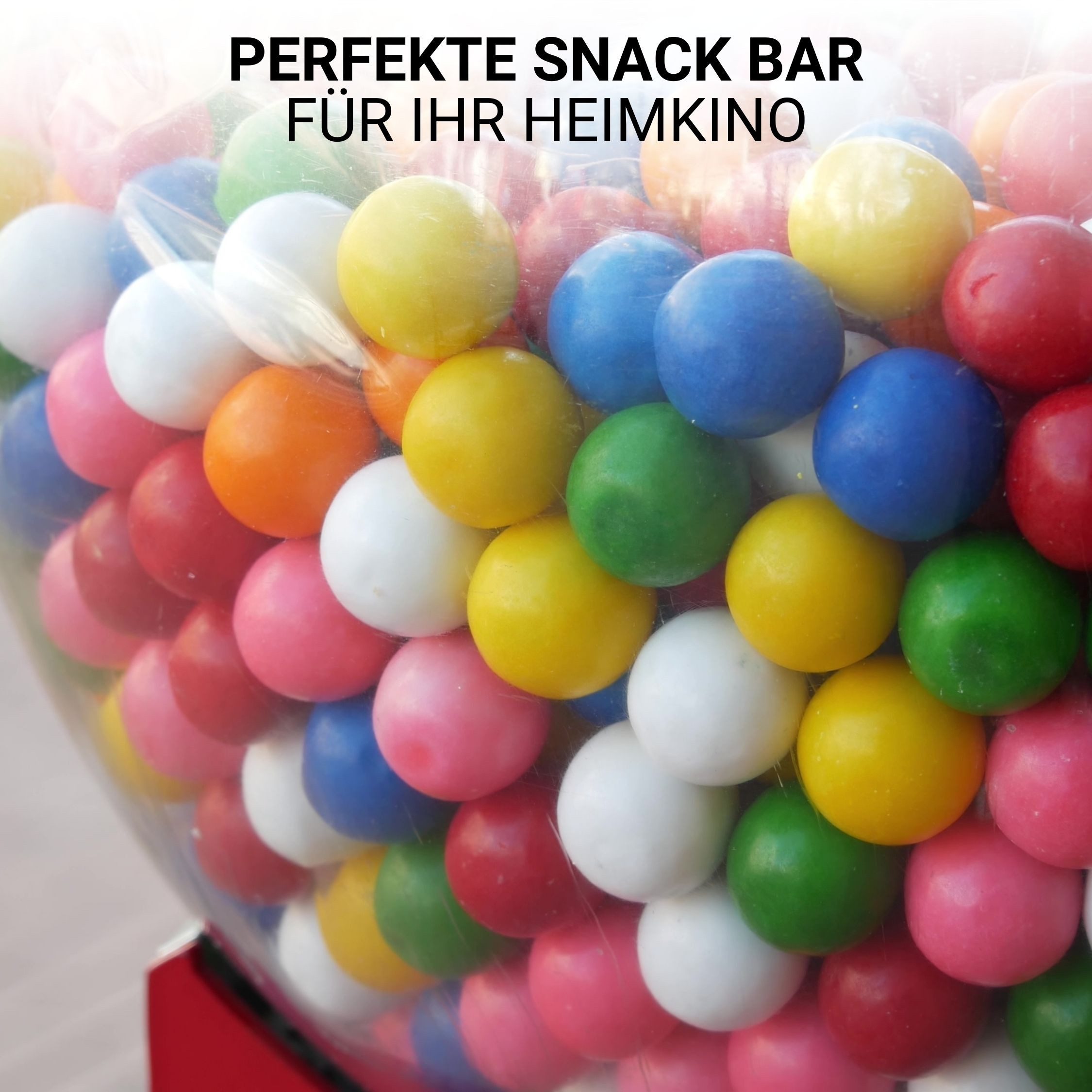 elasto Vorratsdose Bonbon Automat als Candy Bar Zubehör für Kinder & Erwachsene – Bild 5 von 5