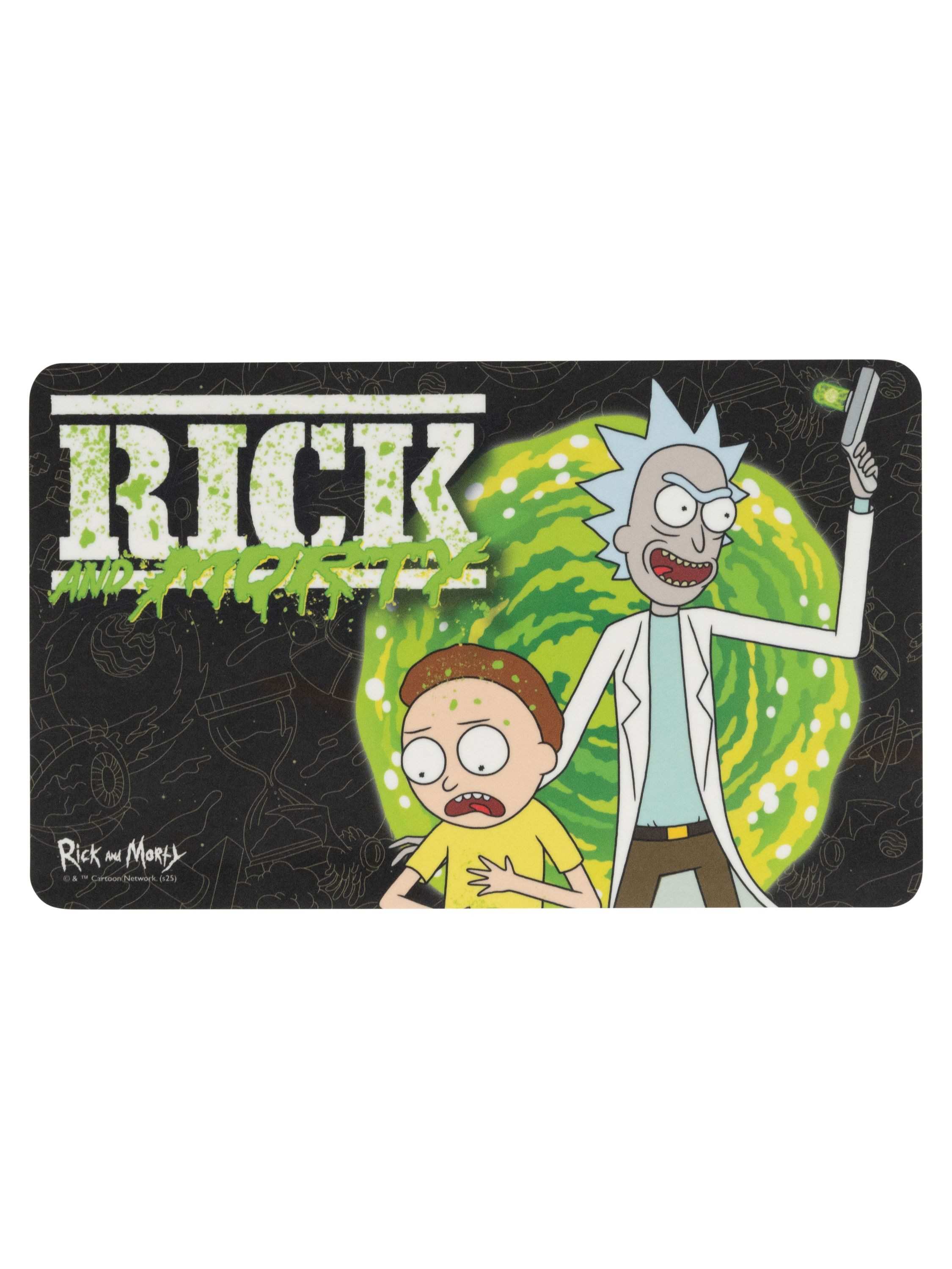 United Labels® Frühstücksbrett Rick and Morty Brettchen Доски для завтраков Schneidebrettchen, Resopal