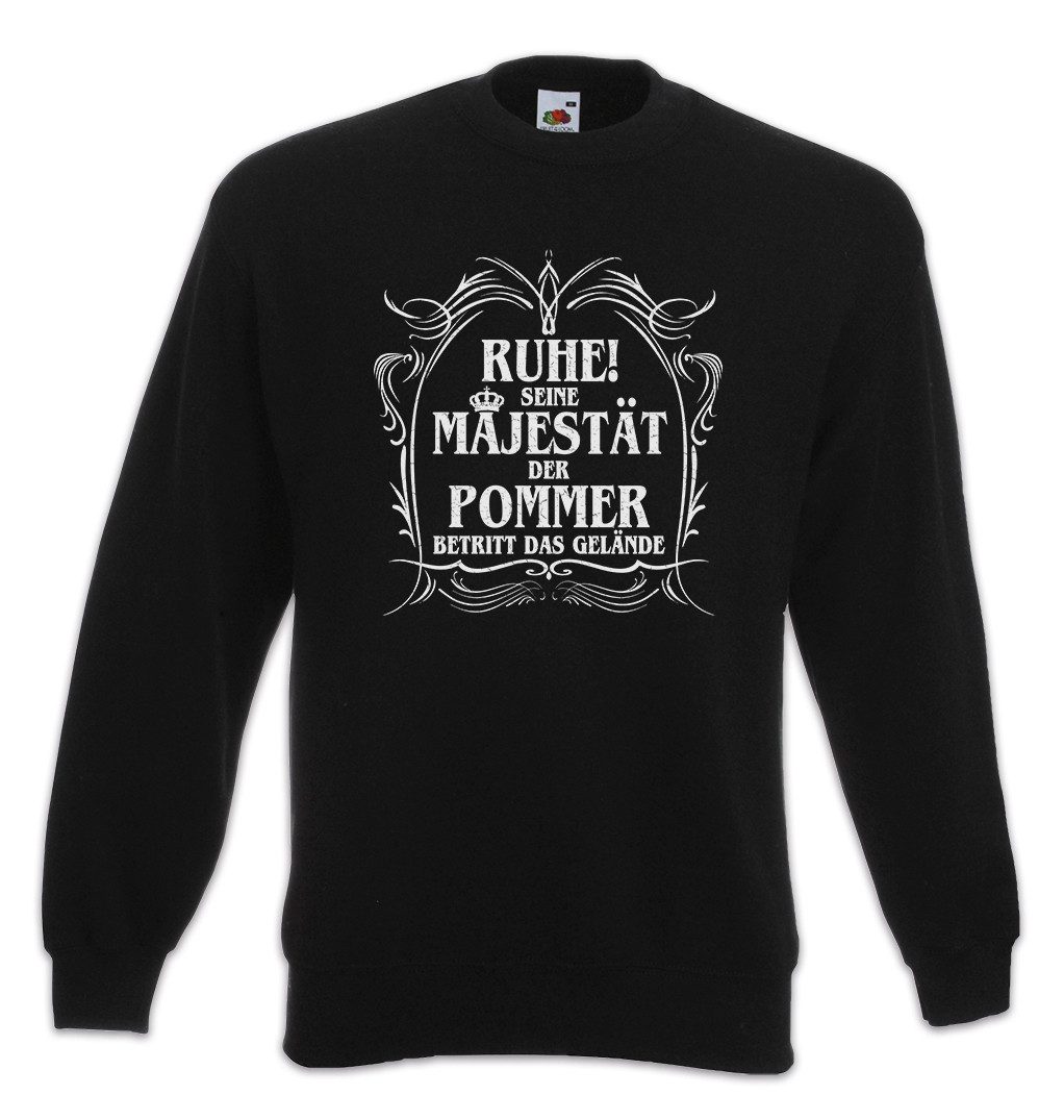 Sweatshirt Seine Majestät Der Pommer Sweatshirt Mecklenburg Stettin DDR Fun