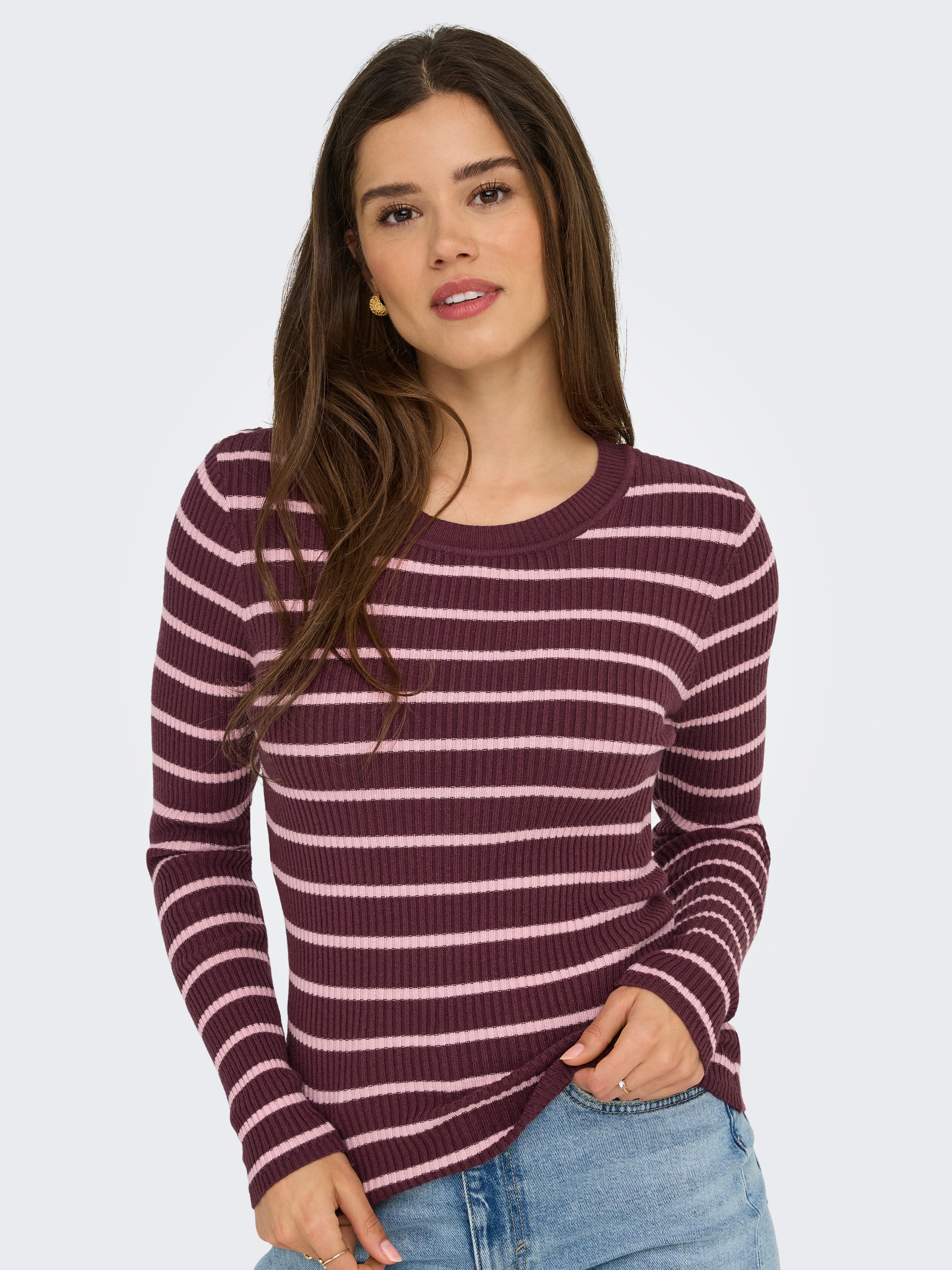 ONLY Strickpullover ONLLOUISA L/S PULLOVER KNT NCA günstig online kaufen