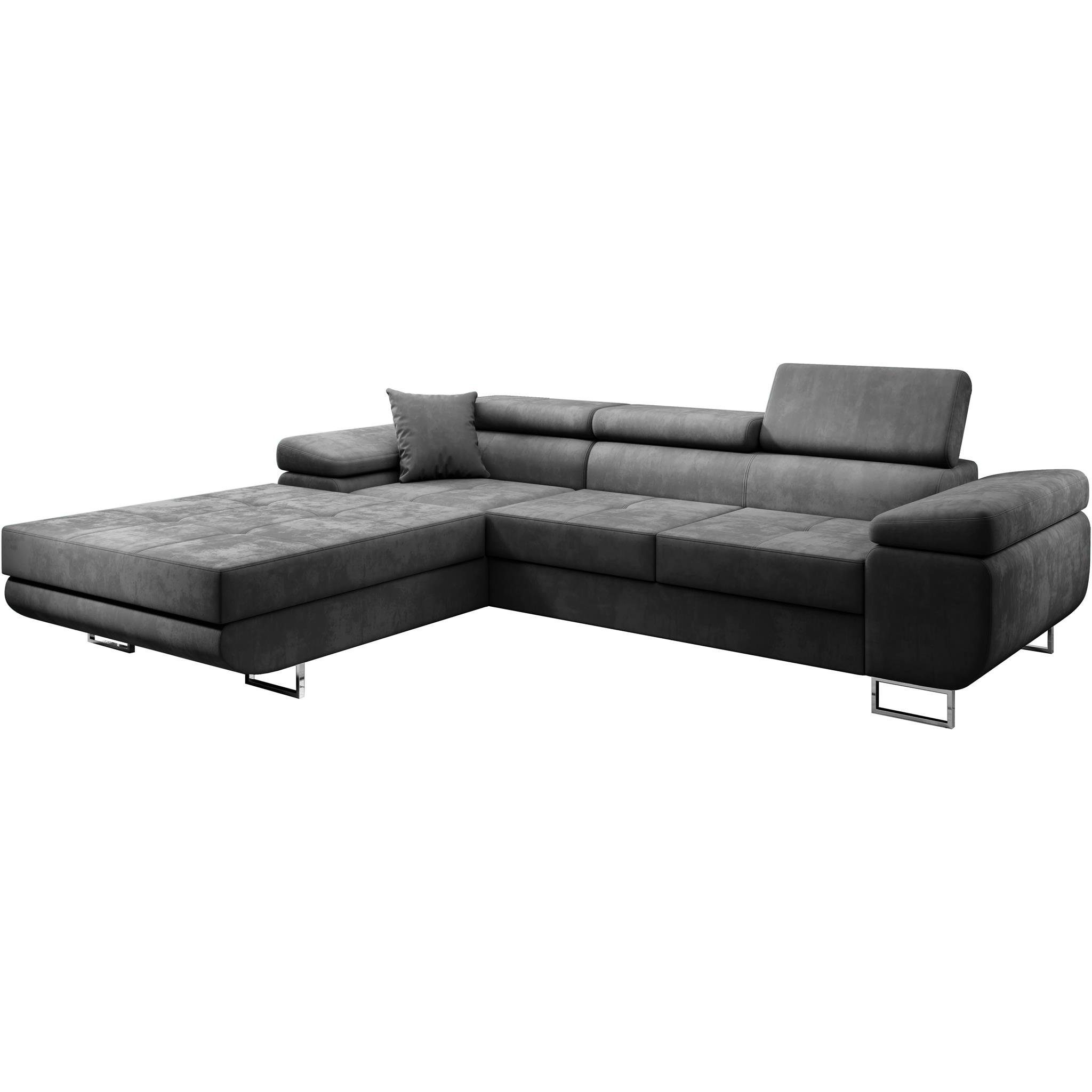 Beautysofa Ecksofa Alons mit Schlaffunktion auf günstig online kaufen