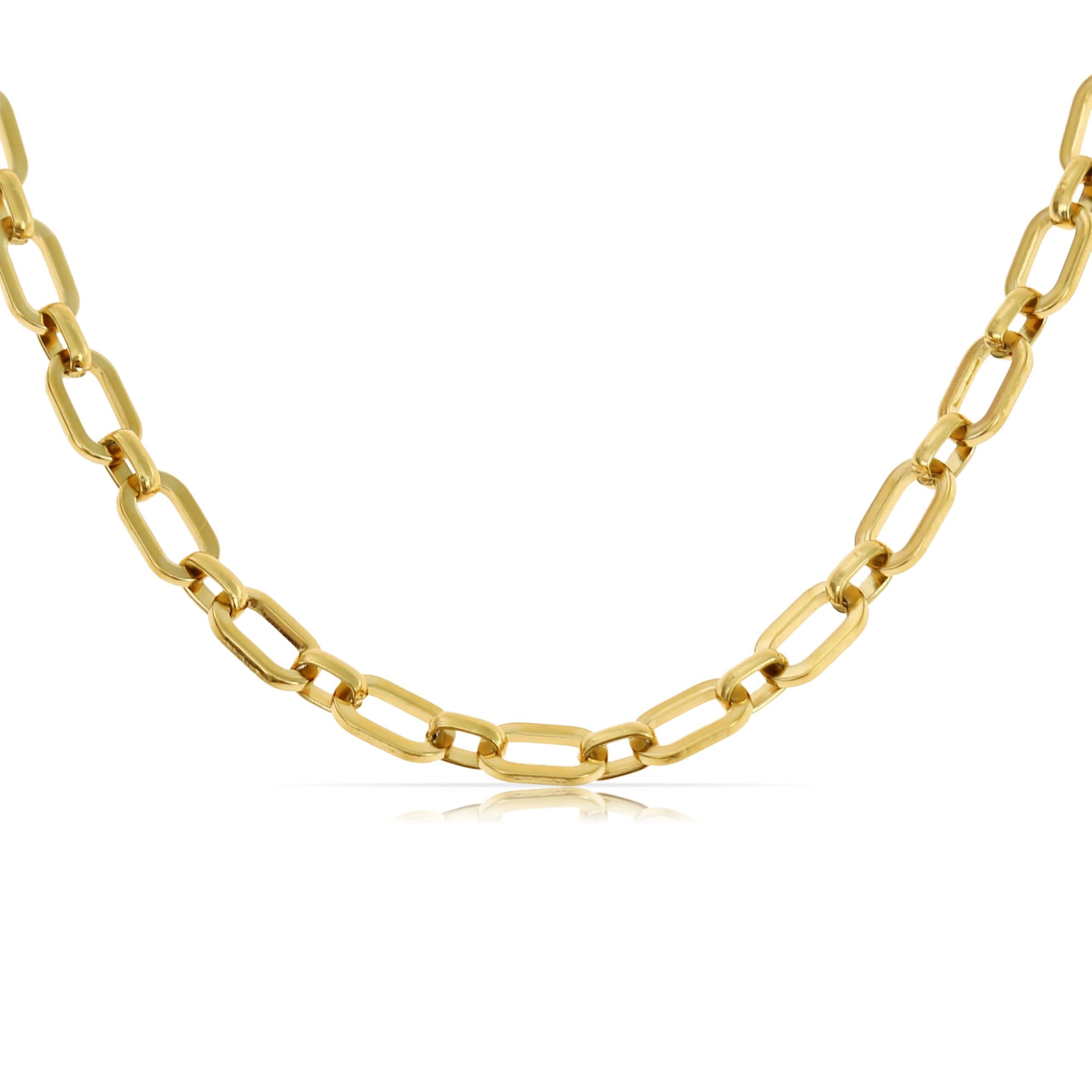 Made by Nami Gliederkette für Damen in Gold Edelstahl Sommer Schmuck, 40 + 5 cm Länge Geschenk für Sie Wasserfest