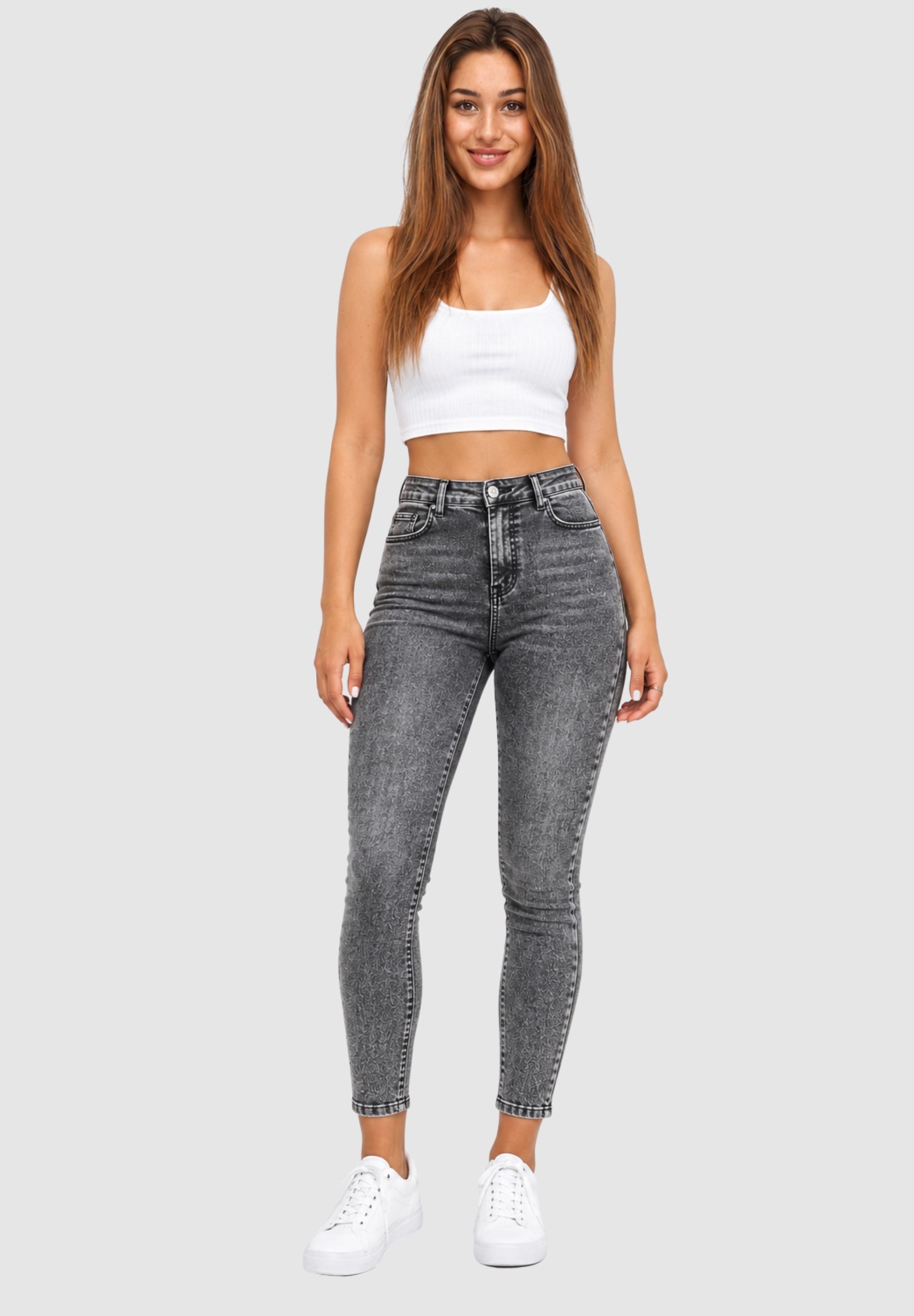 Elara Slim-fit-Jeans Highwaist Jeans – Bild 2 von 5