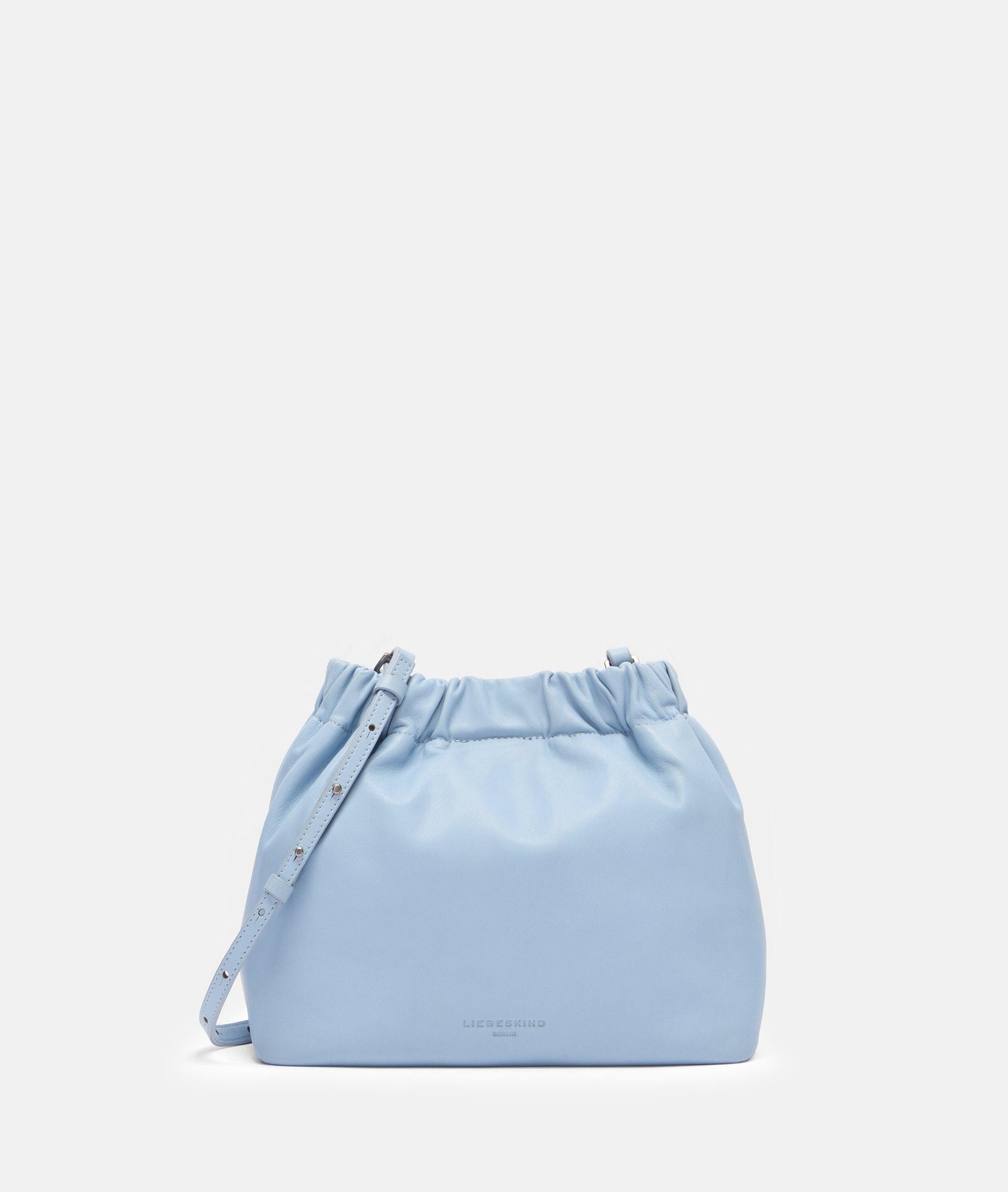 Liebeskind Berlin Schultertasche Hobo, Handliche Hobo-Bag aus natürlich genarbtem Leder