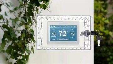 RefinedFlare Raumthermostat Universeller Thermostat-Schließkasten mit Schlüssel, (1-St)