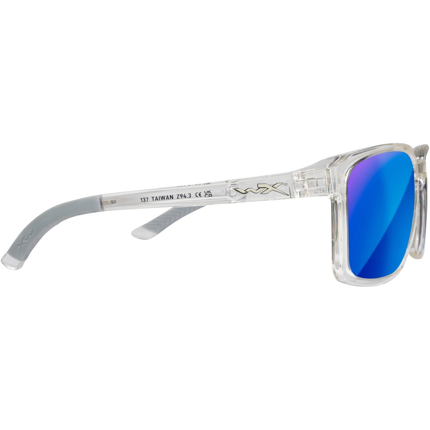 Wiley X Sonnenbrille CAPTIVATE™ Gläser: Alfa WX Spiegel Blau Polarisierend Brille