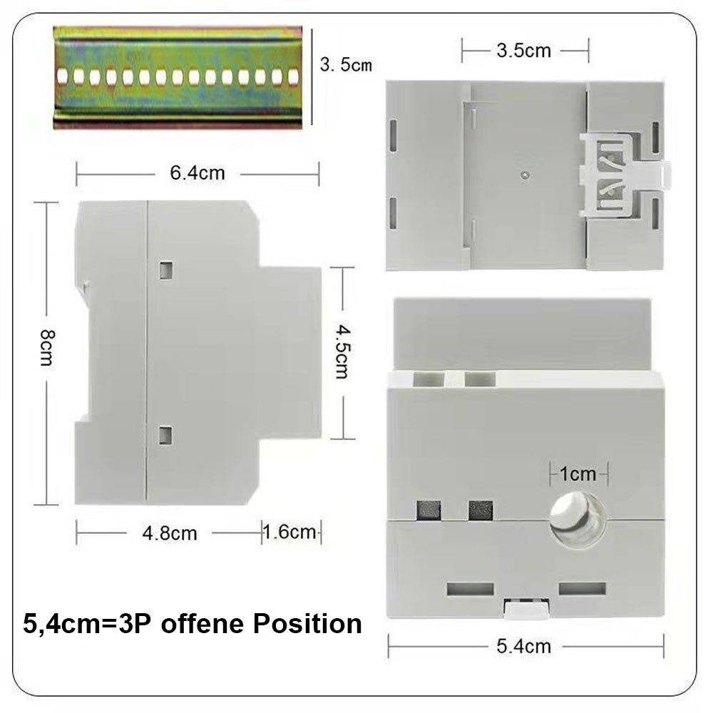 PRIISF Wechselstromzähler AC 40-450V LCD Digital günstig online kaufen