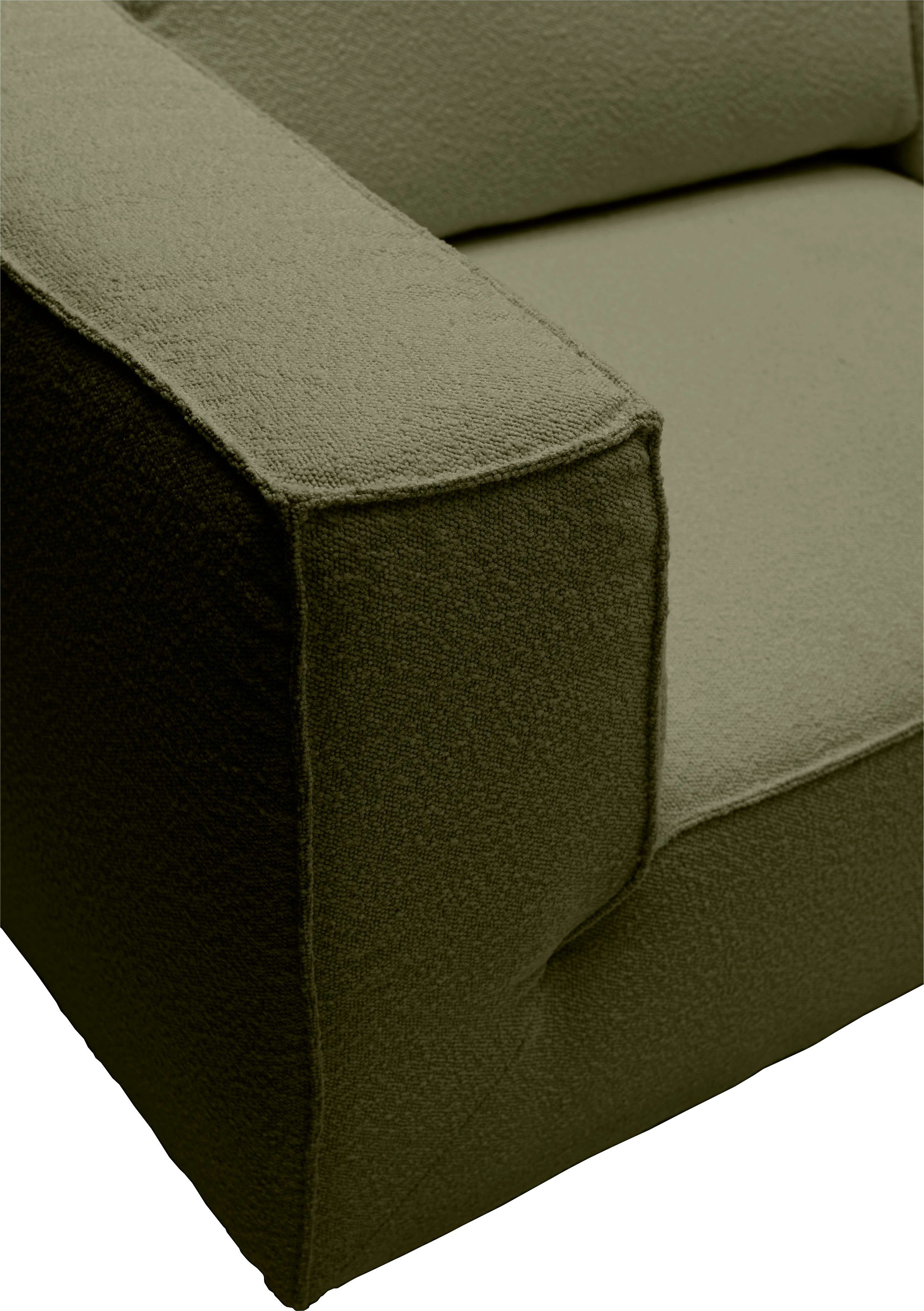 TAILOR TOM 147 extra Stegkissen, CUBE Sitztiefe, große cm STYLE, HOME BIG Breite mit bequemen Loveseat