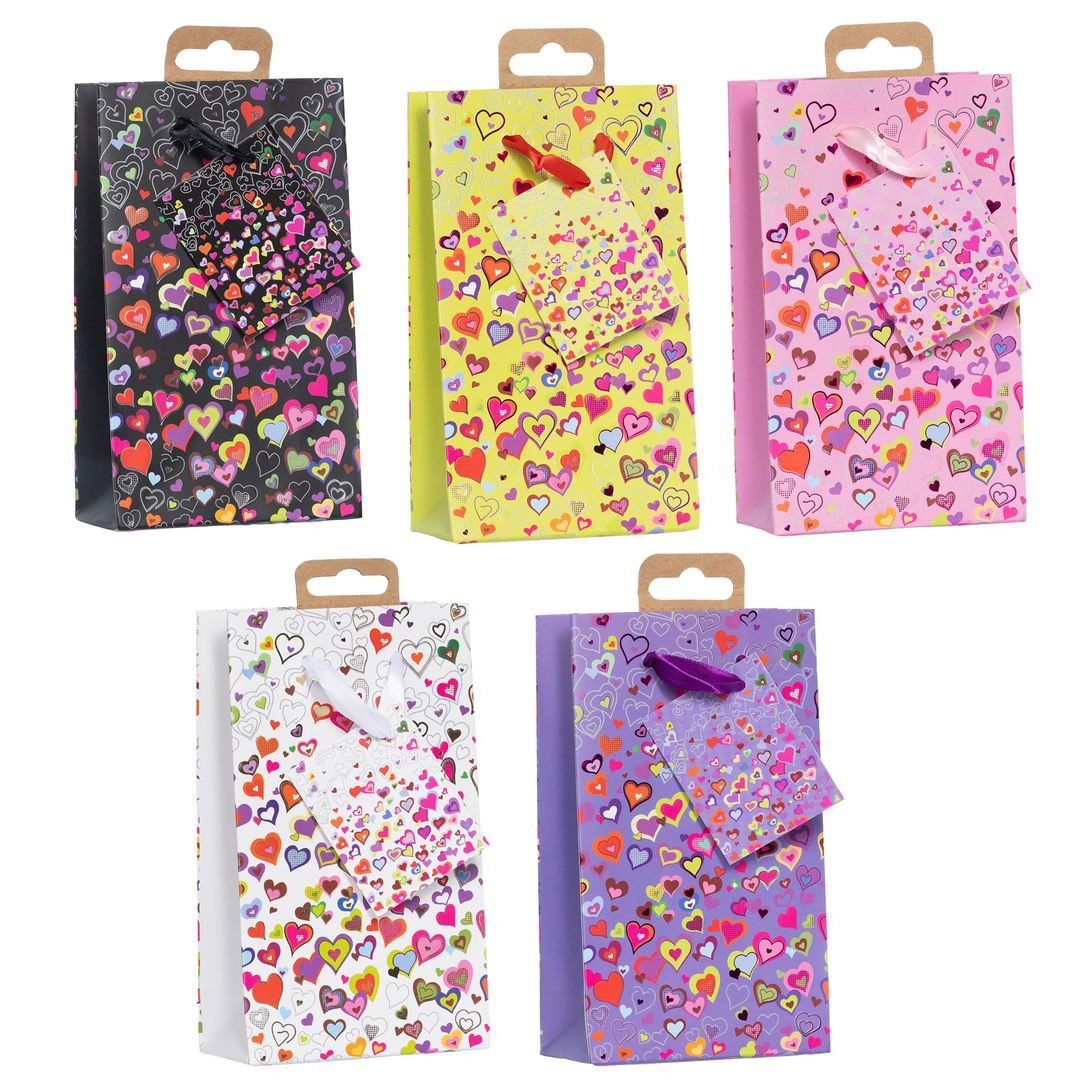 laro Geschenkbox Laro Premium Line Mini/Klein Geschenktüten Lovevibes 10/20/40/100 Stk (10 St)