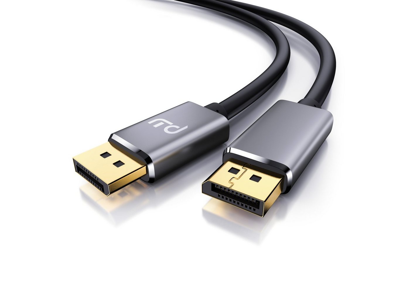 Primewire Premium Monitor Kabel 8K 7680 x 4320 @ 60 Hz mit DSC - 1m Audio- & Video-Kabel, DisplayPort, DP 1.4 (100 cm), für Gaming-Monitor und PC, flüssige, gestochen scharfe Bildwiedergabe