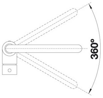 Blanco Küchenarmatur MILI Rohrauslauf