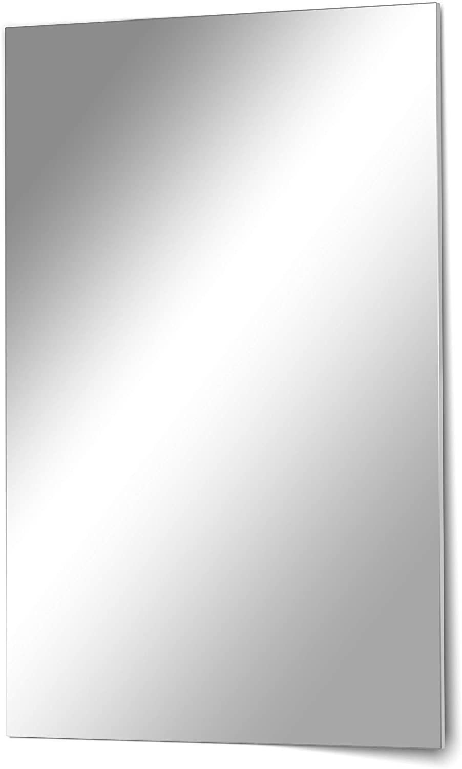 Flur. Mirror, 24 Deko-Werk Wandspiegel rahmenlos Kristallspiegel Größen schmalen Your-Homestyle unterschiedliche Mirror, Facette für geeignet kleinen, ohne