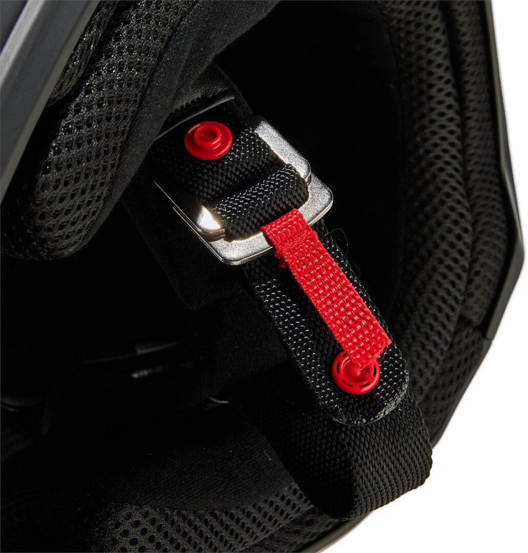 Fox Racing Motorradhelm V1 Matte Black 2023 Jugend Motocross Helm, Notfallsystem-Polsterung (EQRS)