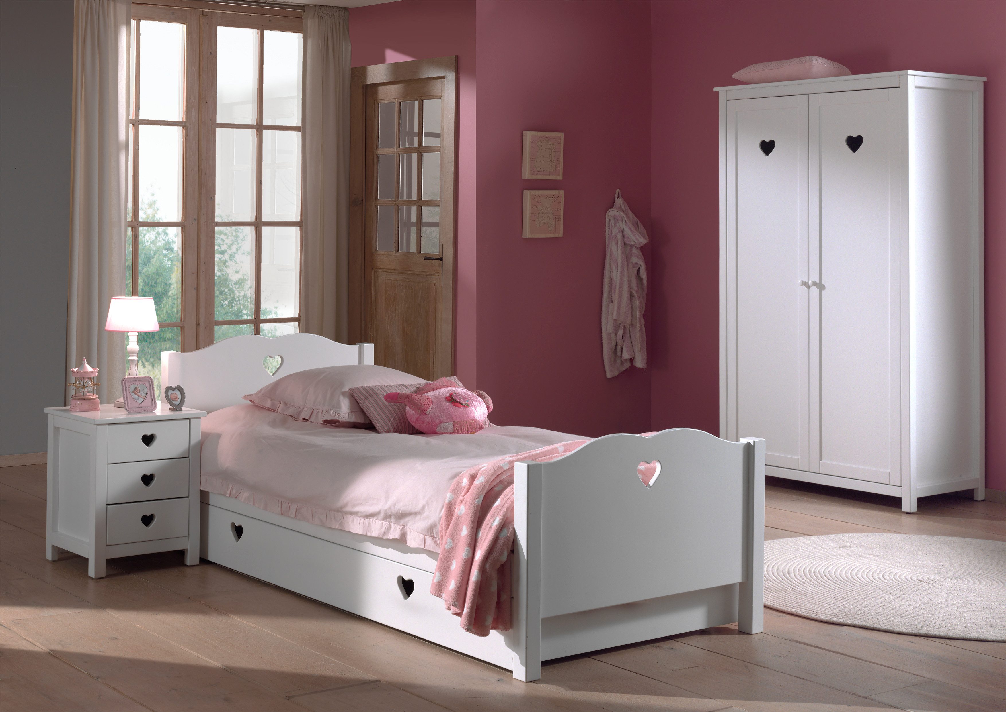 Faizee Möbel Jugendzimmer-Set Jugendzimmer Amori