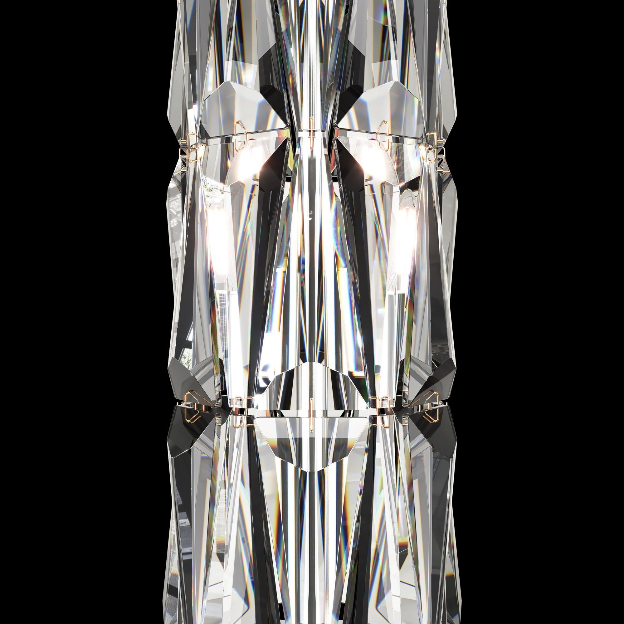 DECORATIVE Lampe 2 Tischleuchte Puntes & LIGHTING hochwertige Raumobjekt MAYTONI Leuchtmittel, Design ohne 20x58x20 cm, dekoratives