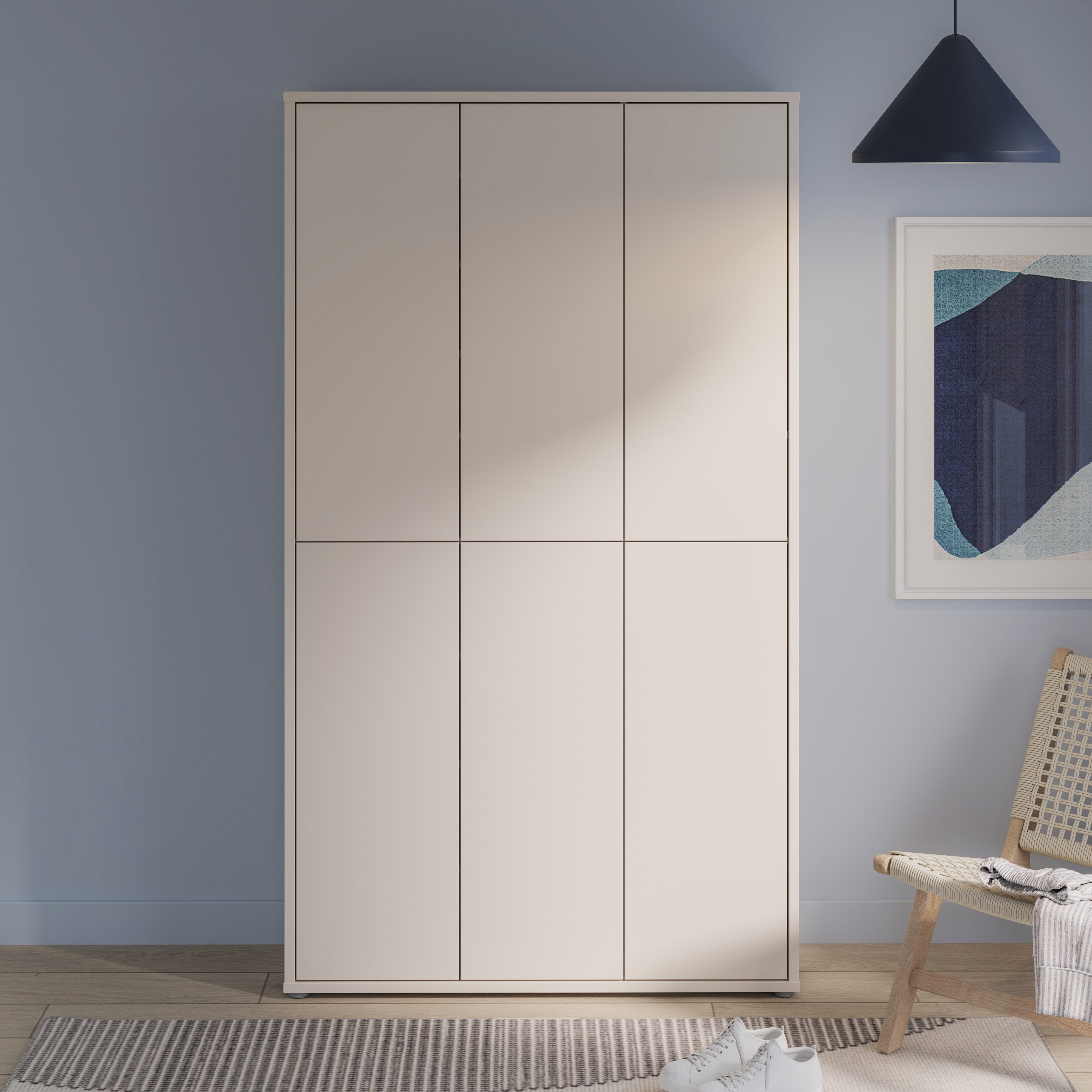 FORTE Schuhschrank Alice Springs (B/H/T 109,2/191,9/34,9 cm) Stauraumschran günstig online kaufen