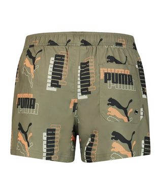 PUMA Funktionshose Swim Logo Print Badehose