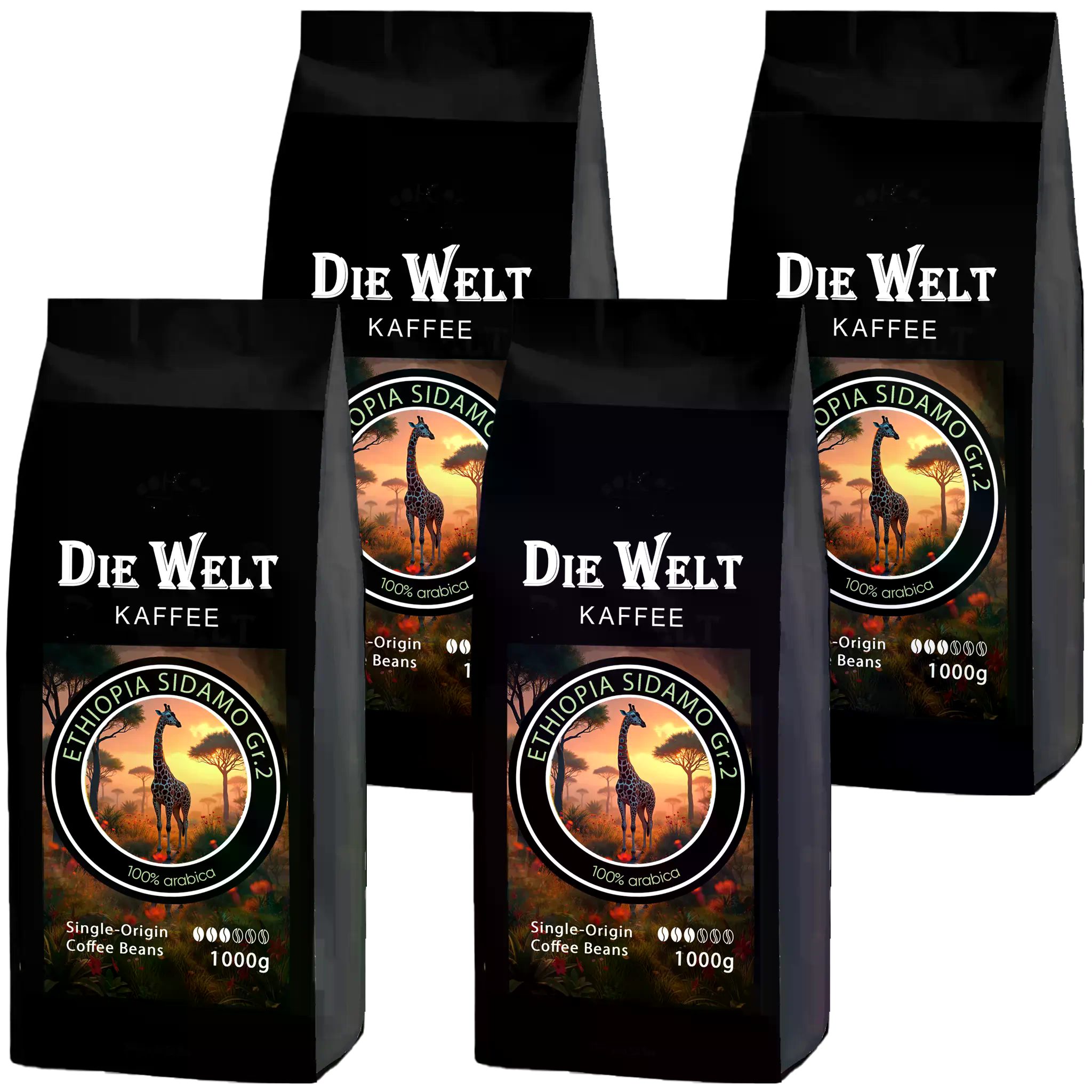 Die Welt Kaffee Kaffee Die Welt Kaffee Äthiopien Sidamo Gr.2 Kaffeebohnen