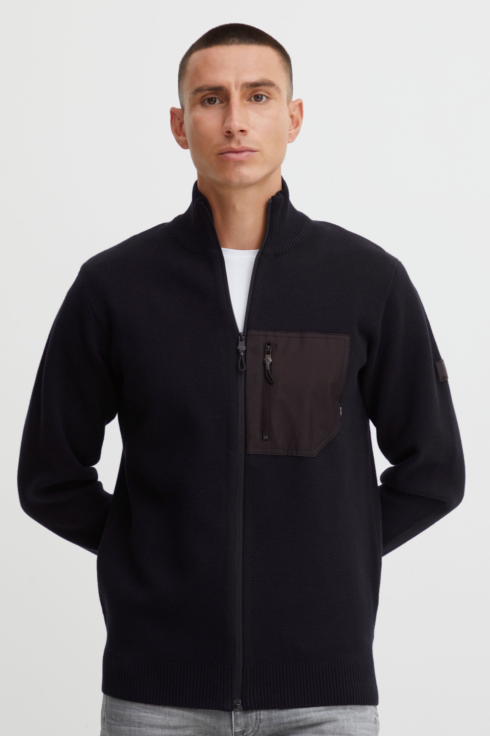 Indicode Strickjacke IDMedan Modischer Pullover günstig online kaufen