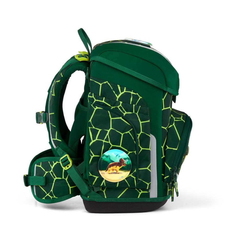 ergobag Schulranzen Cubo (inkl. Etui (befüllt), Schlamperrolle, Sportbeutel und Kletties, 5tlg)