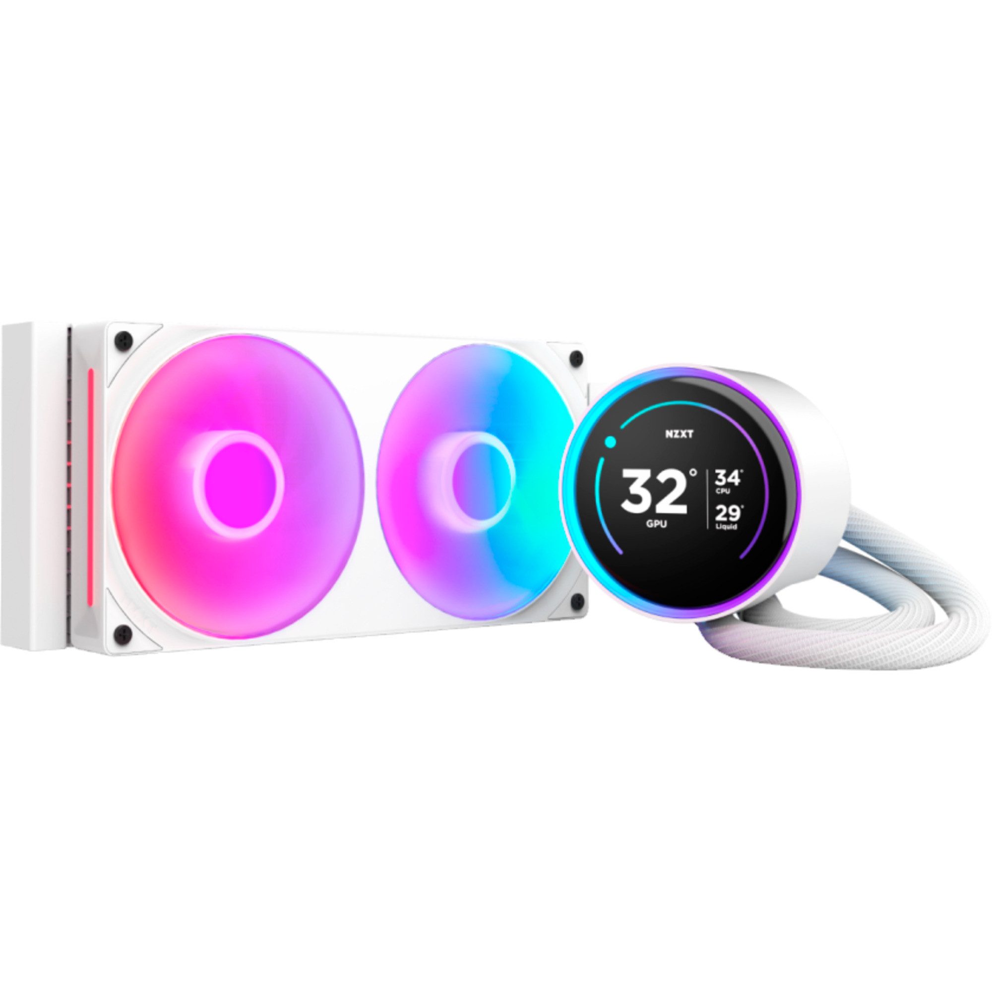CPU Kühler NZXT Kraken Elite 240 RGB 240 mm, Wasserkühlung