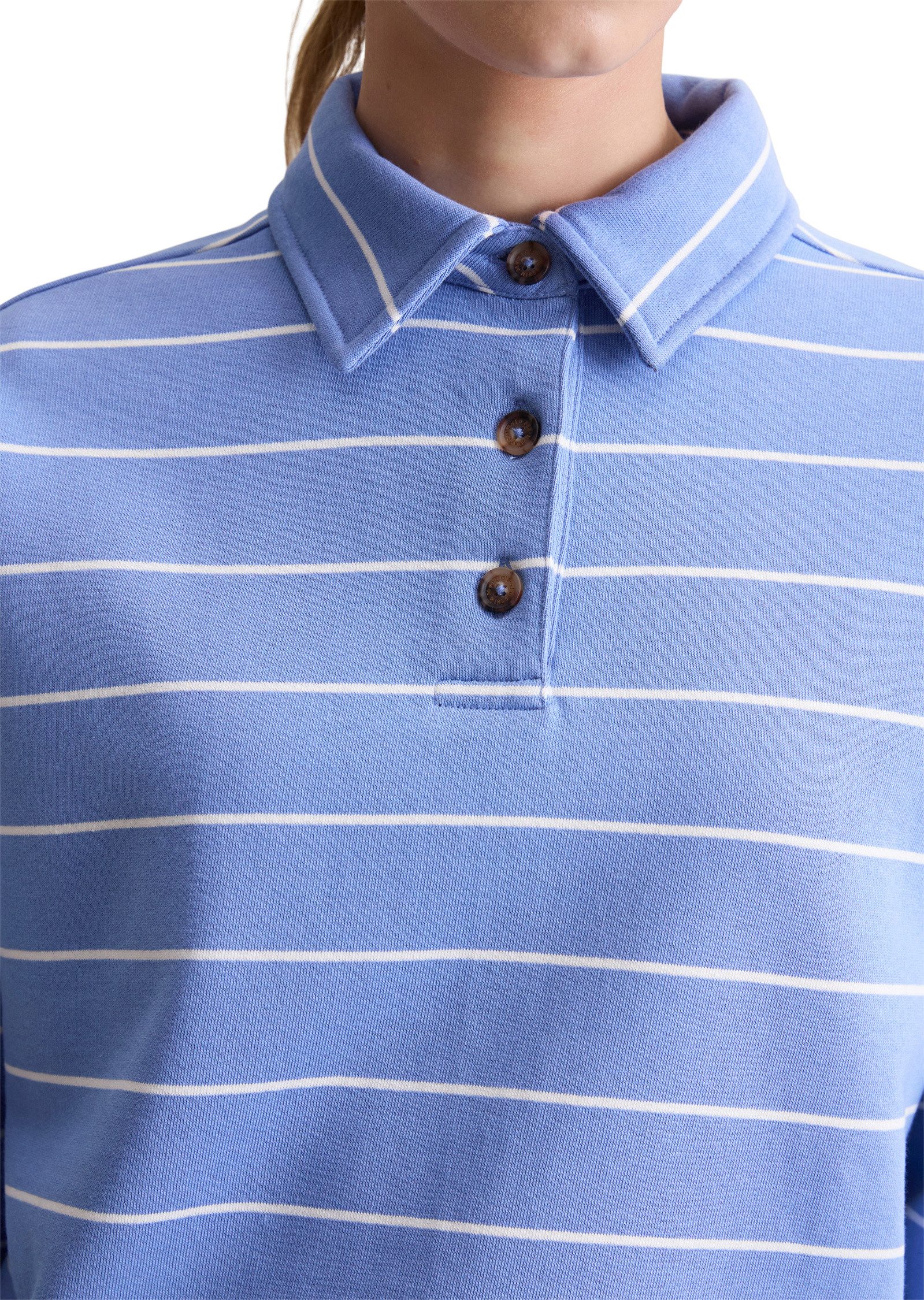 Marc O'Polo DENIM Sweatshirt aus reiner Bio-Baumwolle