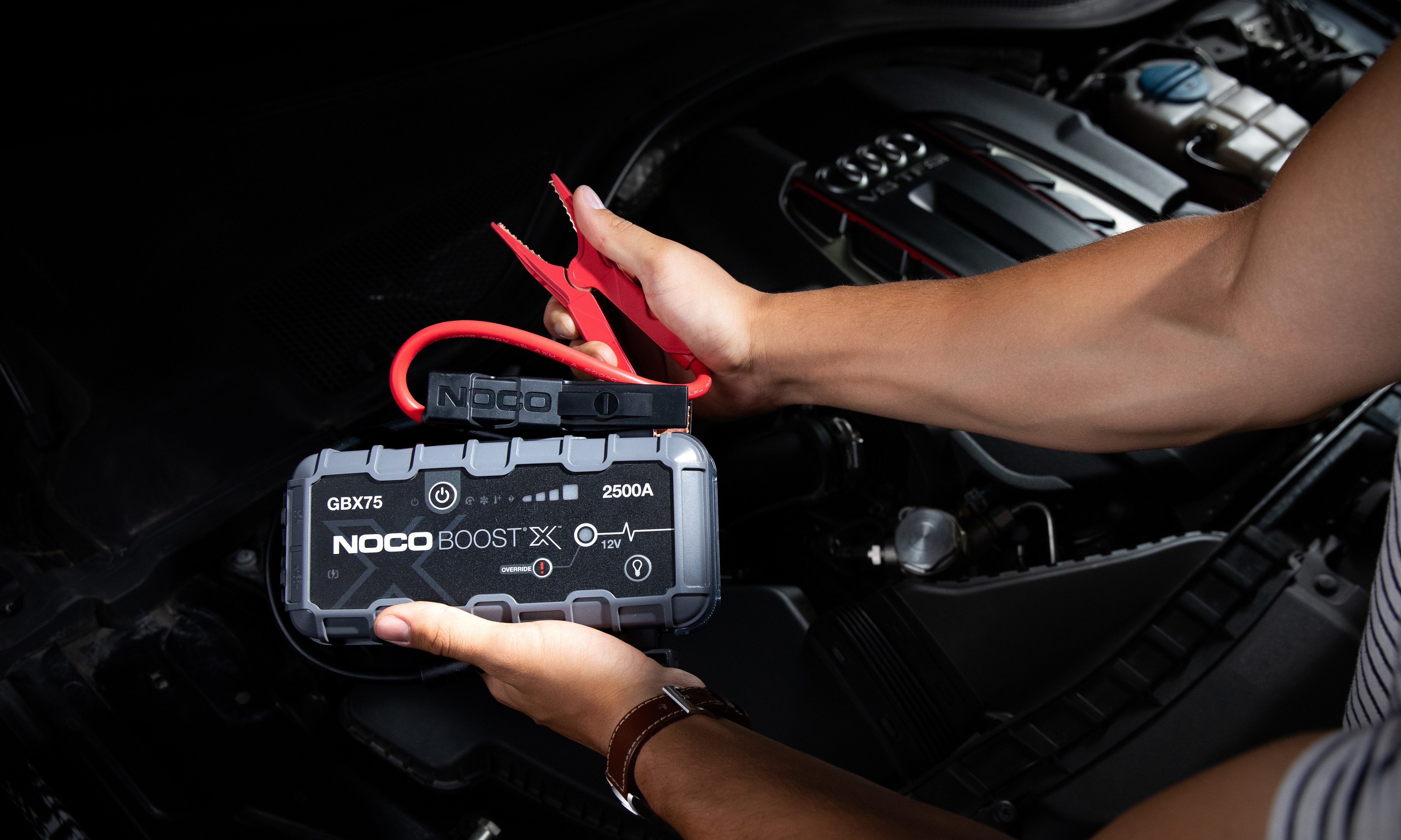 Noco NOCO GBX75 12V 2500A Starthilfe Starthilfegerät NOCO GBX75 (12 V, 1 St), Hohe Starthilfe mit USB-C Power Delivery und schnellem Laden