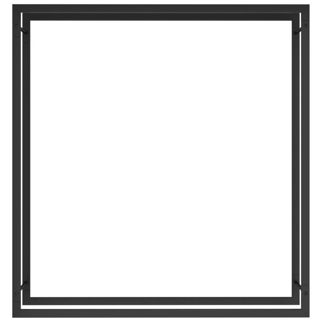 vidaXL Kaminholzregal 110 x 28 x 116 cm Kaminholzregal Brennholzregal Kaminholzlager Holzlag, BxTxH:110x28x116 cm