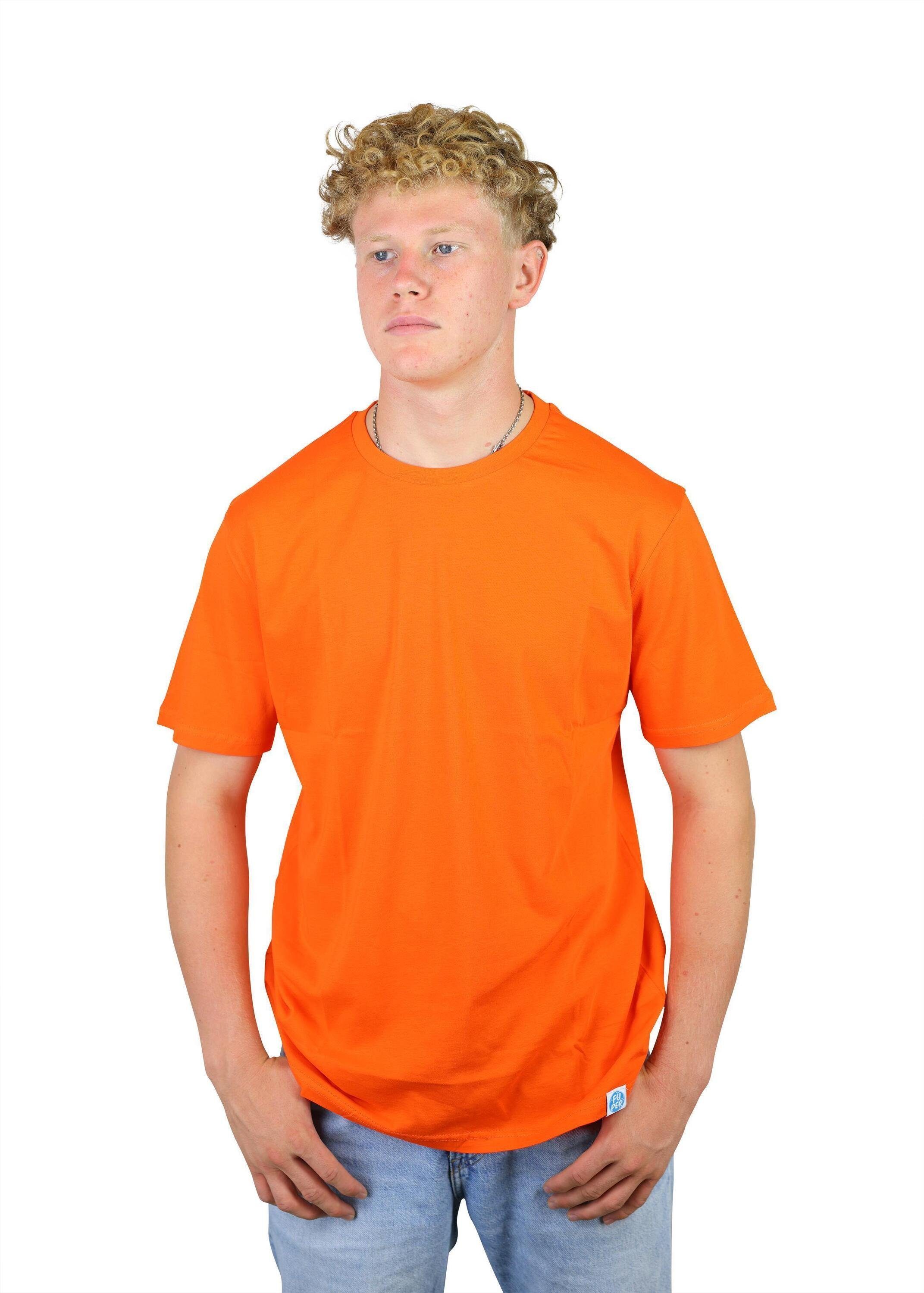 aus Jugend für T-Shirt Baumwolle, FuPer Karl Kinder, Orange Fußball,