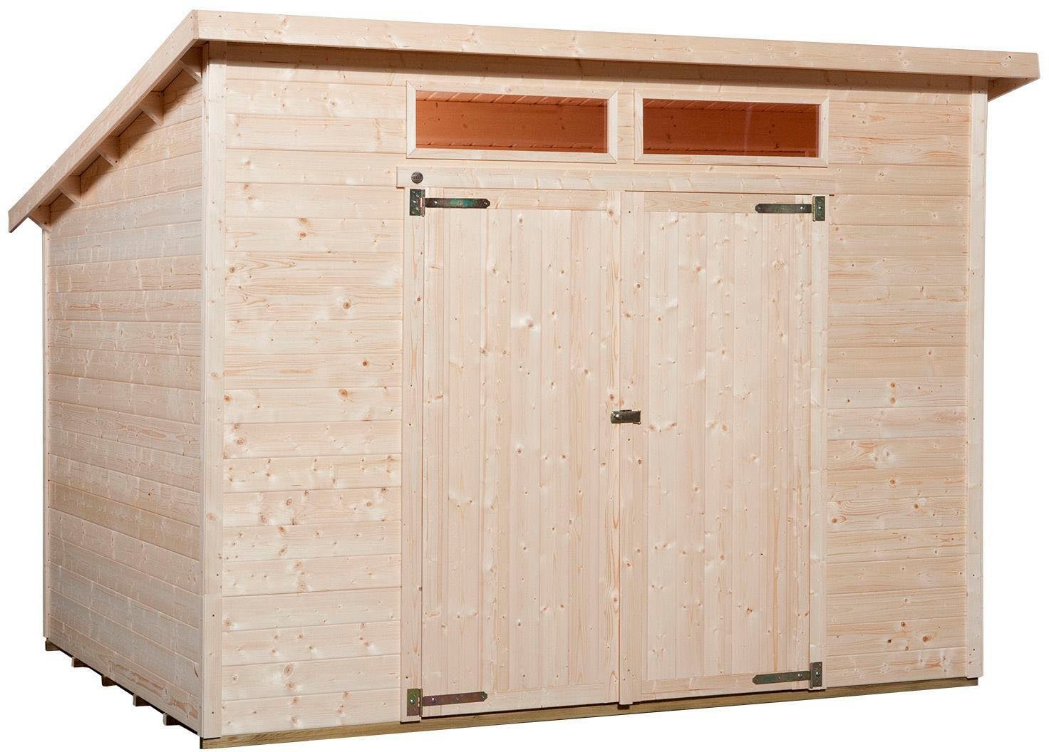 weka Gartenhaus 325 A Gr.1, 19 mm, BxT: 256x237 cm