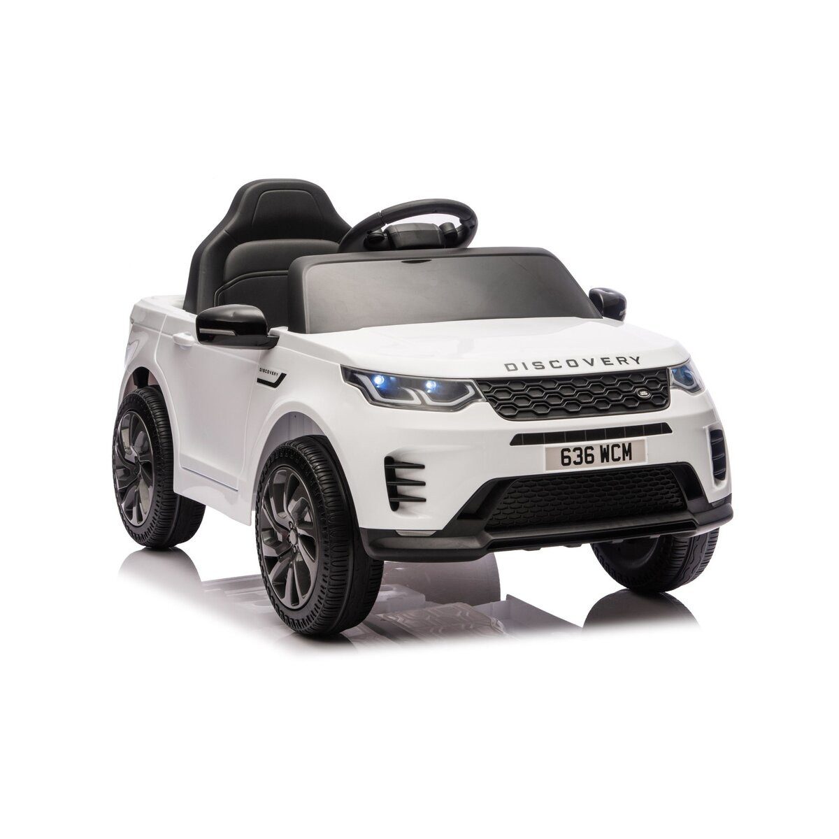 Wisam Elektro-Kinderauto Land Rover Discovery DLS-K06 Weißes Elektro Auto Batterieauto
