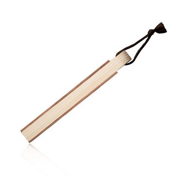 Küchenkompane Messerschärfer Abziehleder für Küchenmesser - Handgefertigt aus Rindsleder