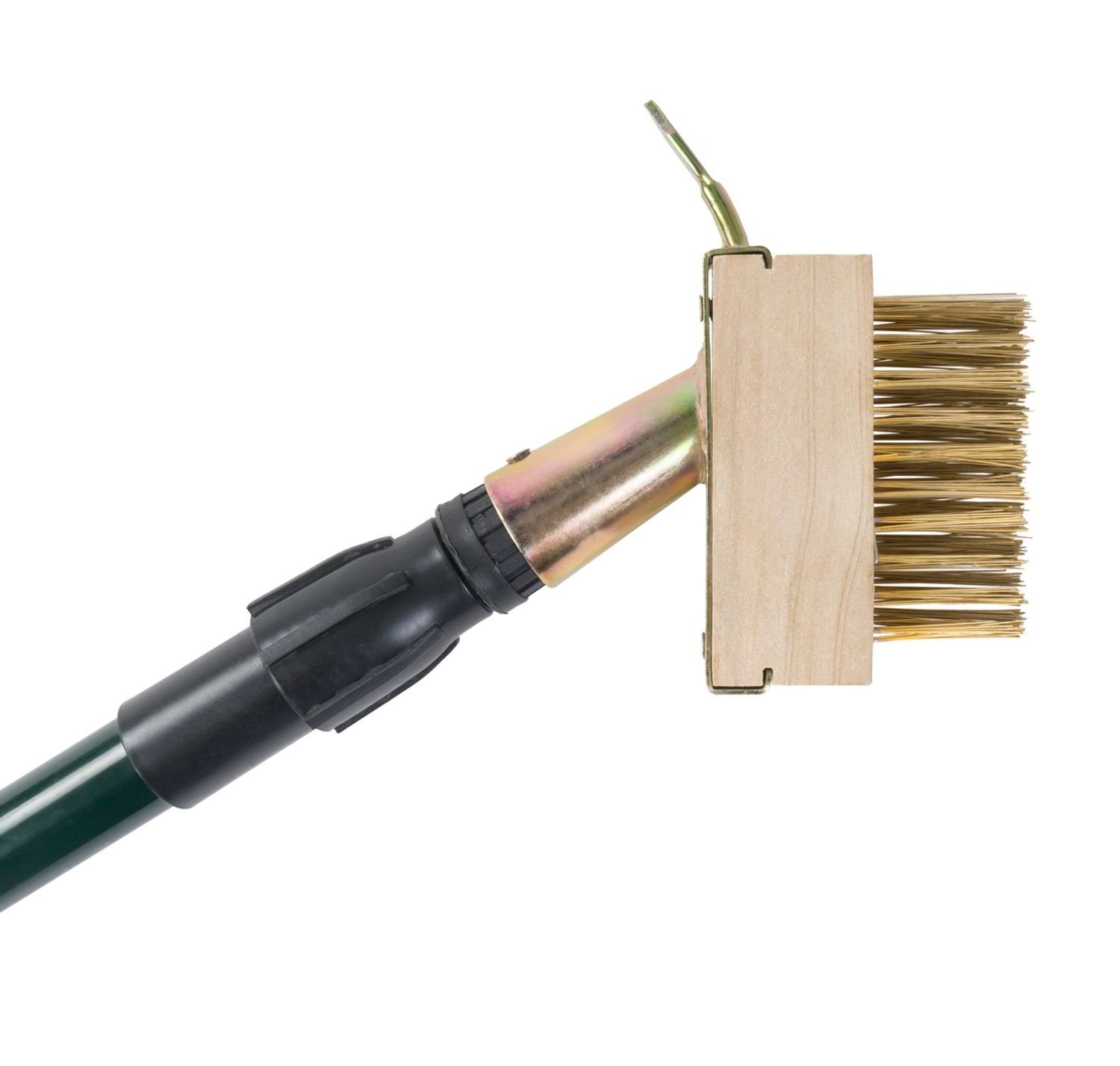 Grüner Jan Reinigungsbürste Unkrautfugenbürste mit Teleskopstiel Fugenkratzer Fugenreiniger Bürste