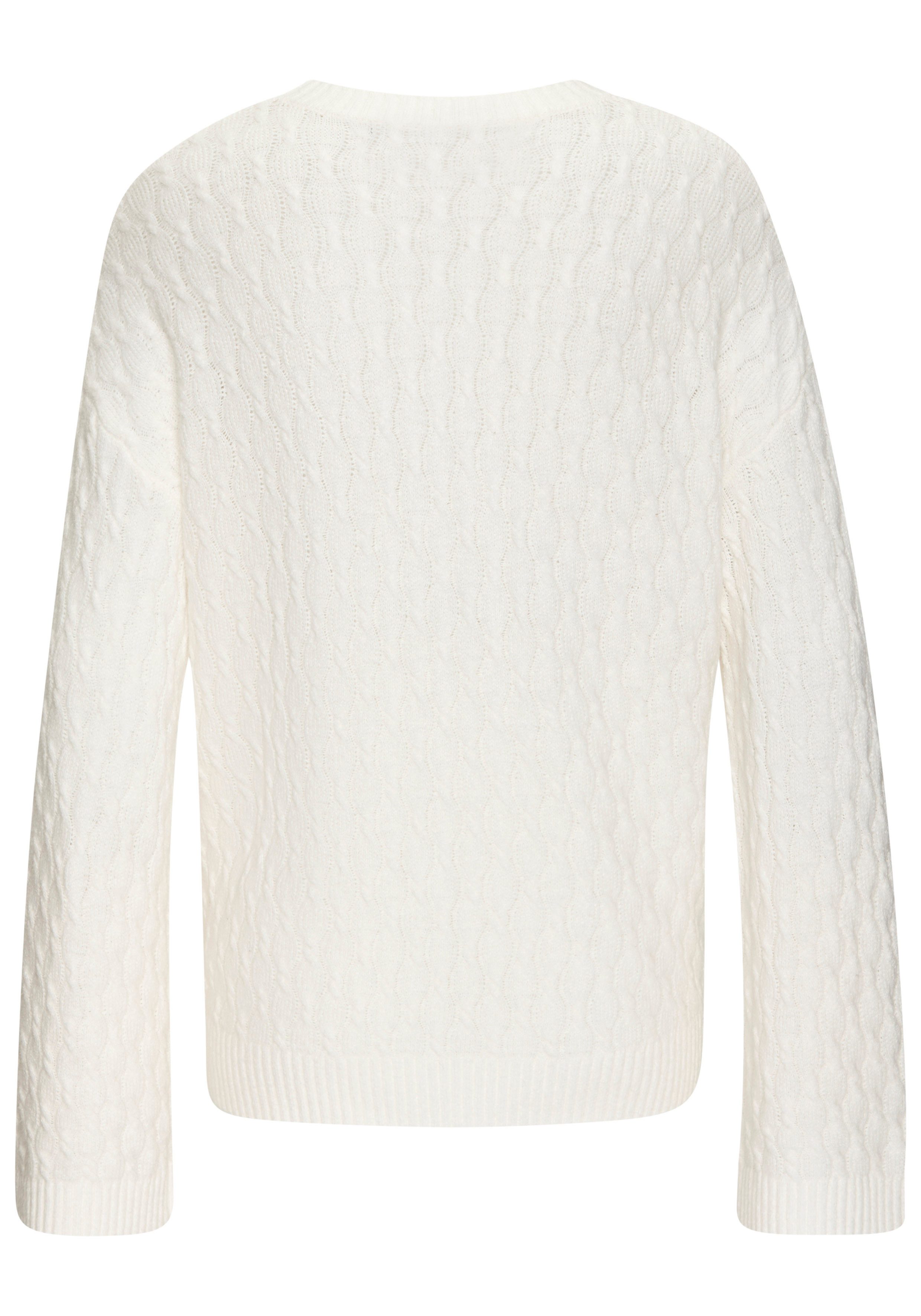 French Connection Strickpullover mit Zopfmuster, Loungewear