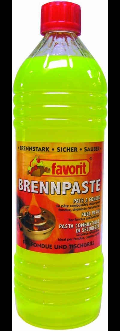 favorit Brennpaste Brennpaste (6 x 1 Liter) 1805, (1-St)