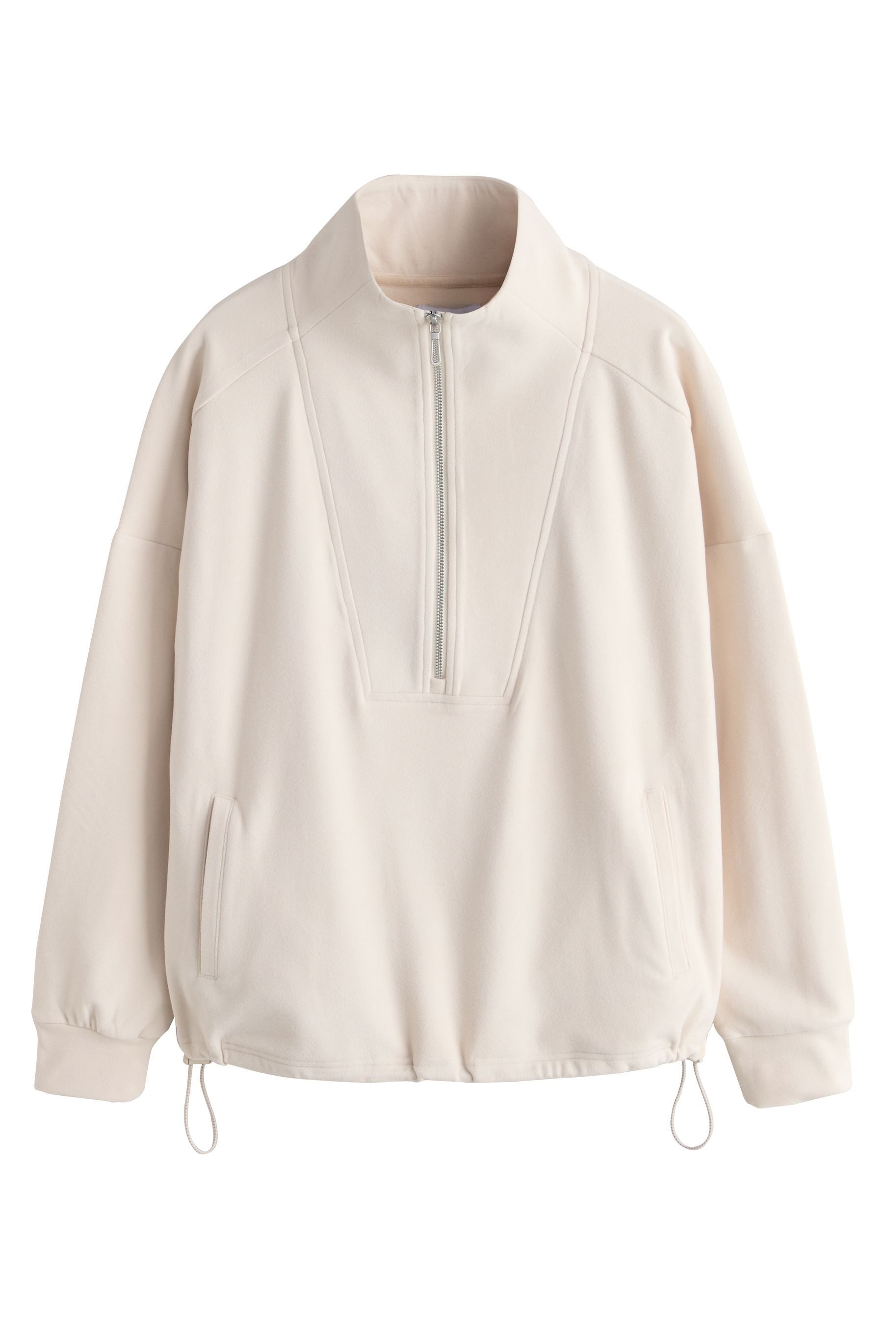 Next Fleecejacke Fleece mit halben Reißverschluss (1-St) günstig online kaufen