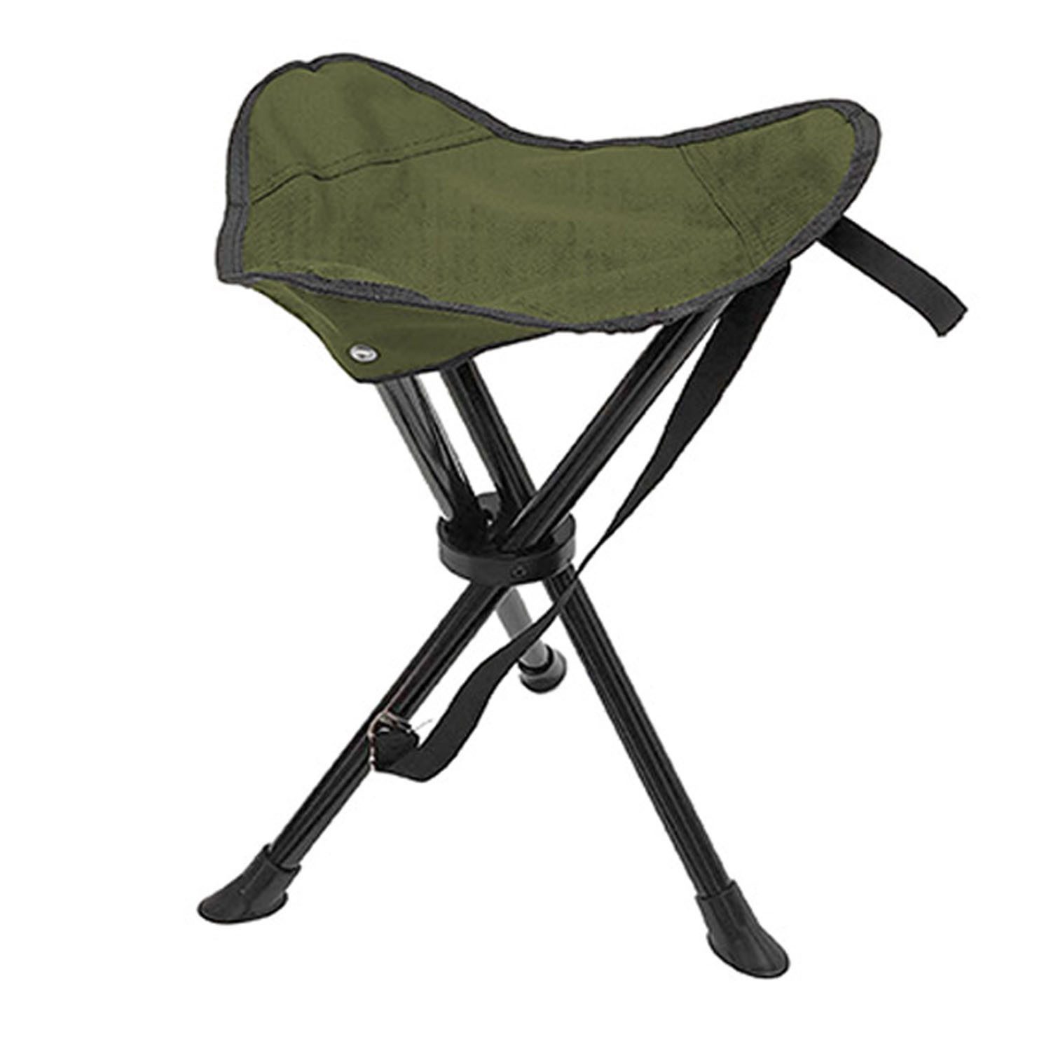 Mojawo Armlehnstuhl 3-Bein Dreibeinhocker Campinghocker Anglerhocker günstig online kaufen