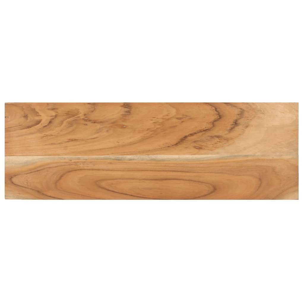 Massivholz Beistelltisch 110x30x75 cm vidaXL Konsolentisch Akazie