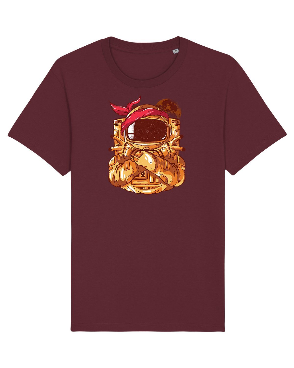 wat? Apparel Print-Shirt Astronaut Gangsta (1-tlg) | T-Shirts