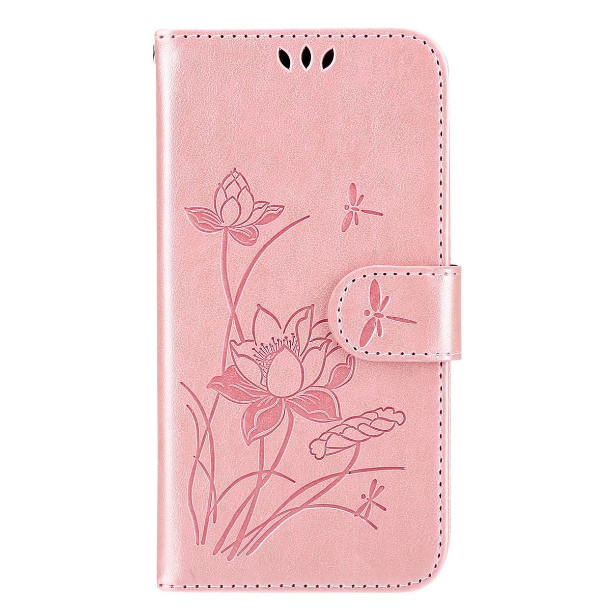 König Design Handyhülle Apple iPhone 12 / 12 Pro, Schutzhülle Schutztasche Case Cover Etuis Wallet Klapptasche Bookstyle