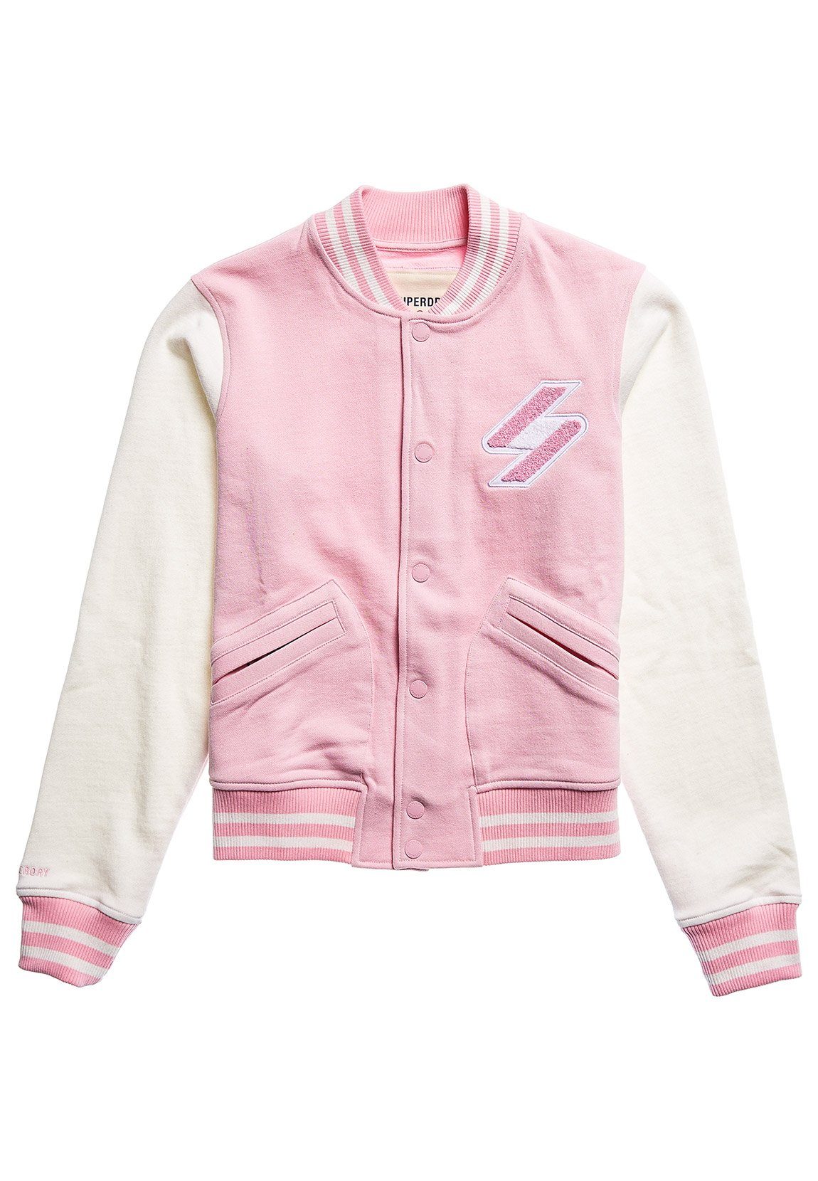 Superdry Collegejacke »Superdry Damen Jacke CODE CHE WALK OUT JKT Roseate  Pink Rosa« online kaufen | OTTO