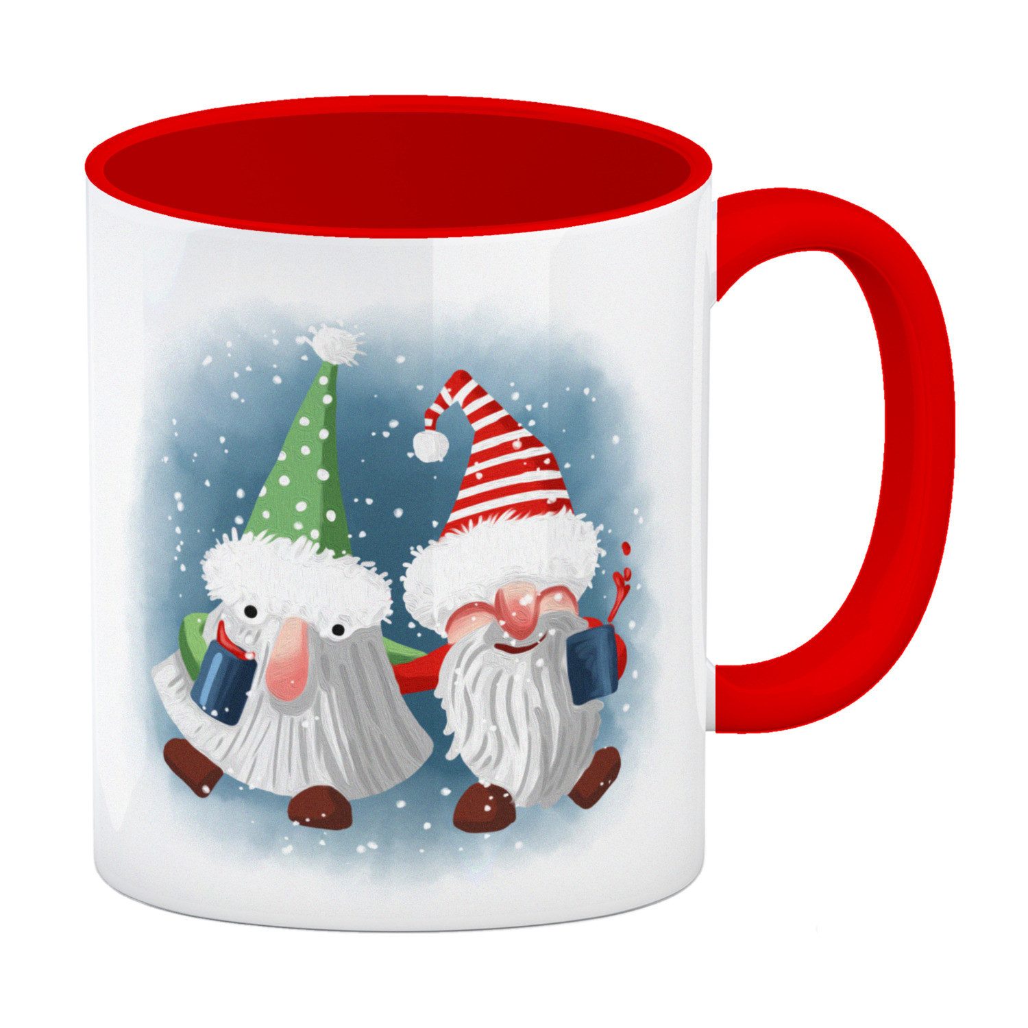 Tasse Betrunkene Wichtel Weihnachten Kaffeebecher