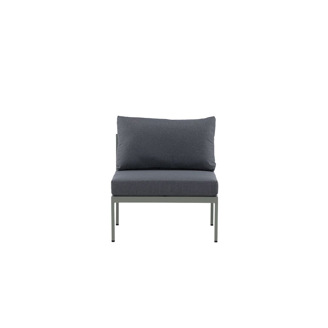 Gartenlounge-Set Copacabana Gartensofa Mittelsegment khaki.