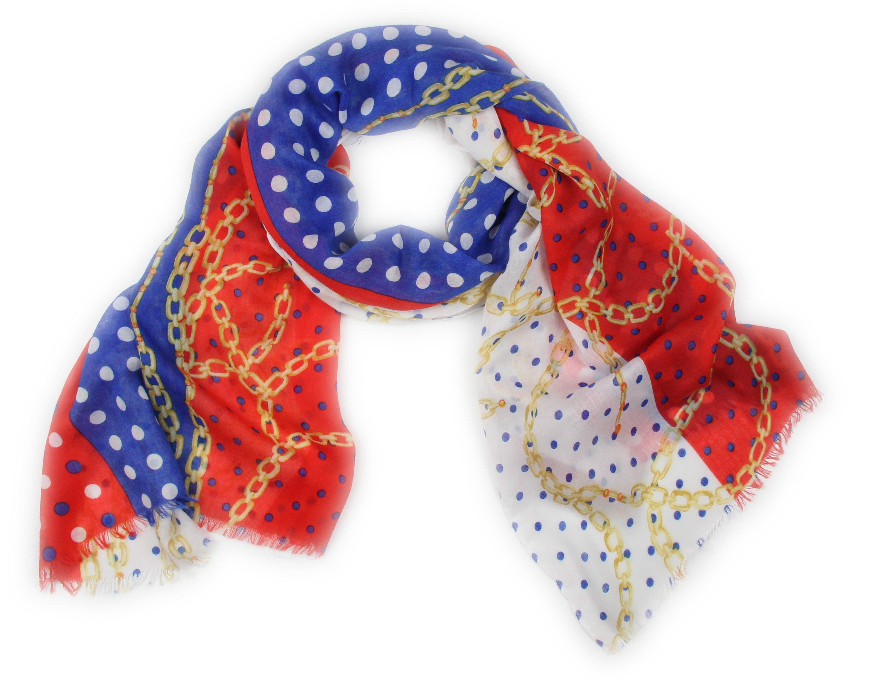 Vanessa & Melissa Modetuch Leichter, sommerlicher Damen Schal in frischen F günstig online kaufen